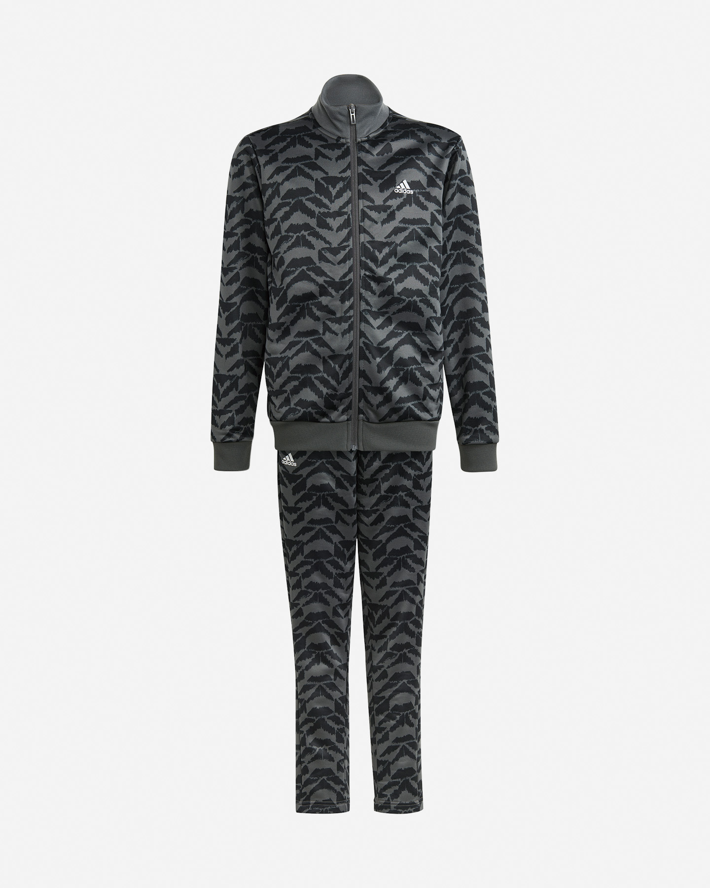 Tuta ADIDAS ALL OVER JR - Grigio - 0 | Cisalfa Sport