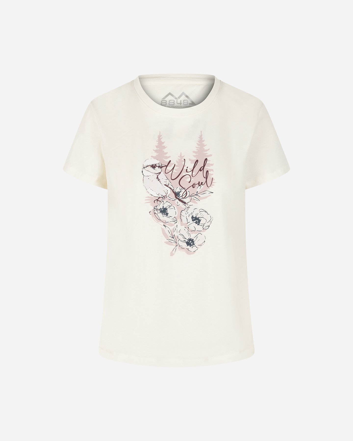 T-shirt 8848 MOUNTAIN HIKE W - Bianco - 0 | Cisalfa Sport