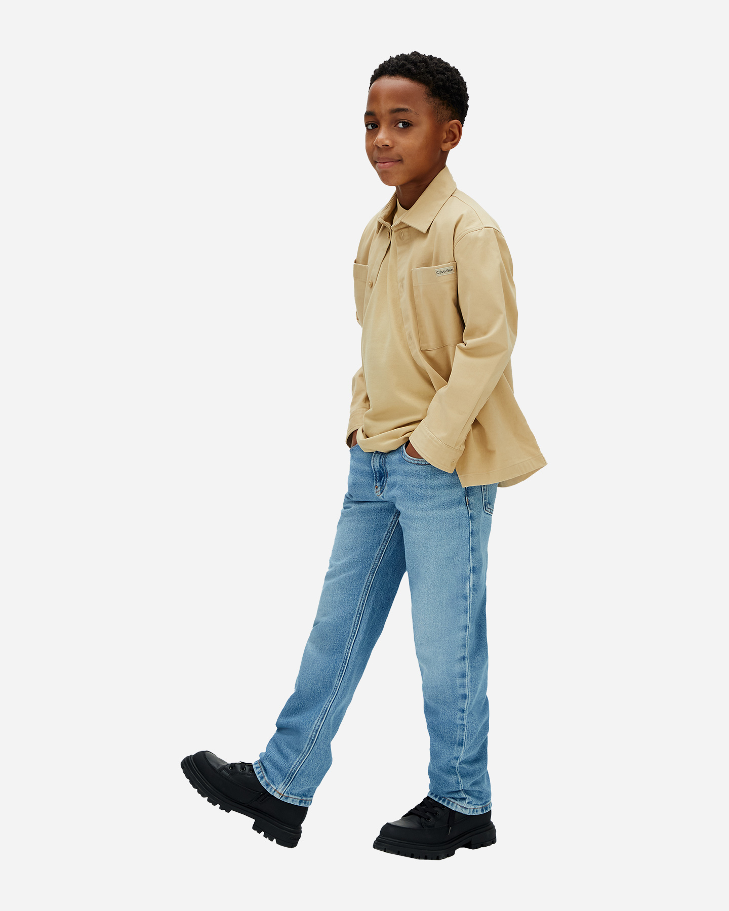 Jeans CALVIN KLEIN JEANS CLASSIC JR - Blu - 1 | Cisalfa Sport