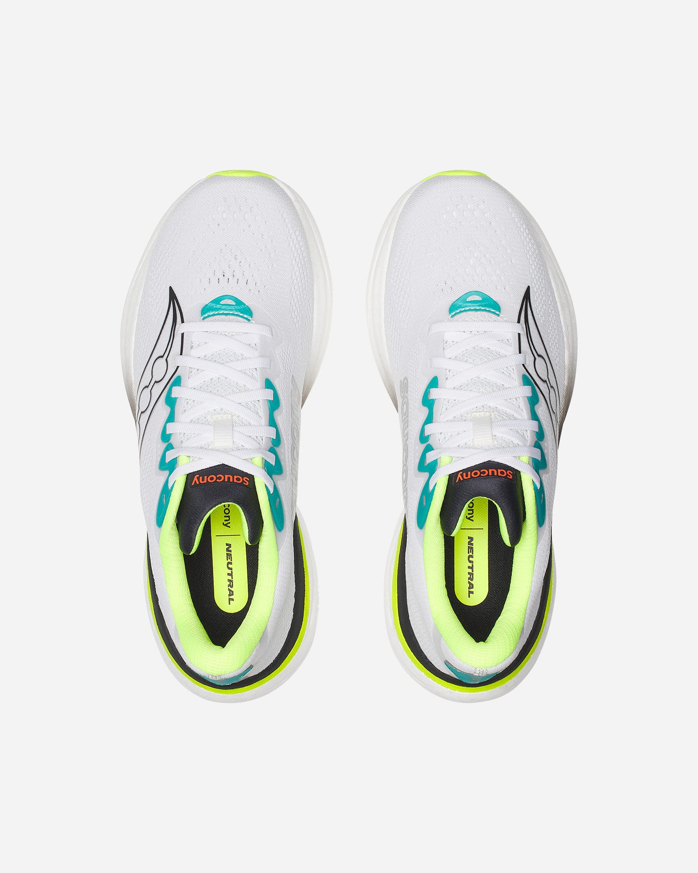 Scarpe running SAUCONY RIDE 19 M - Bianco - 3 | Cisalfa Sport