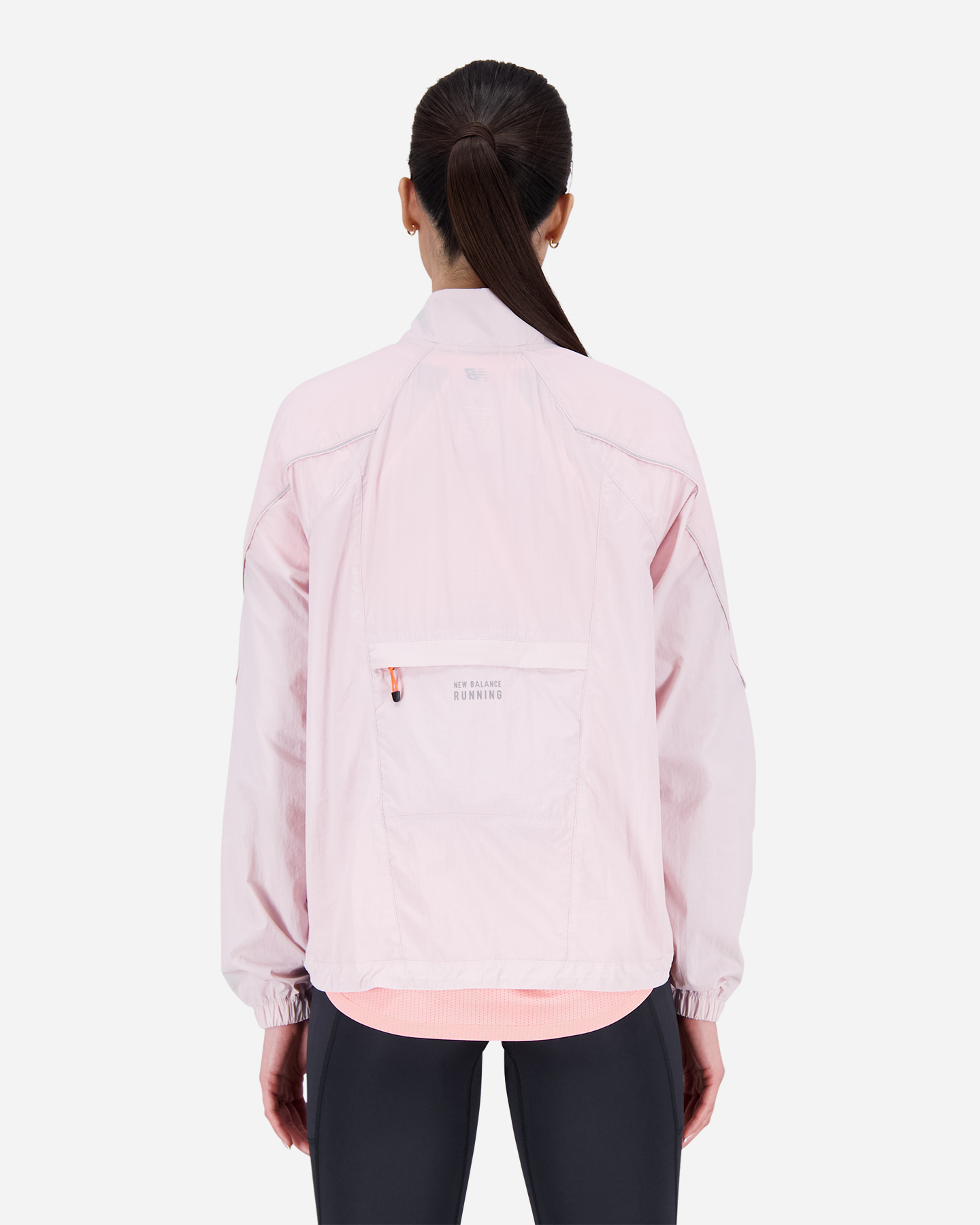 Giacca running NEW BALANCE PRNTD IMPACT RUN W - Rosa - 3 | Cisalfa Sport