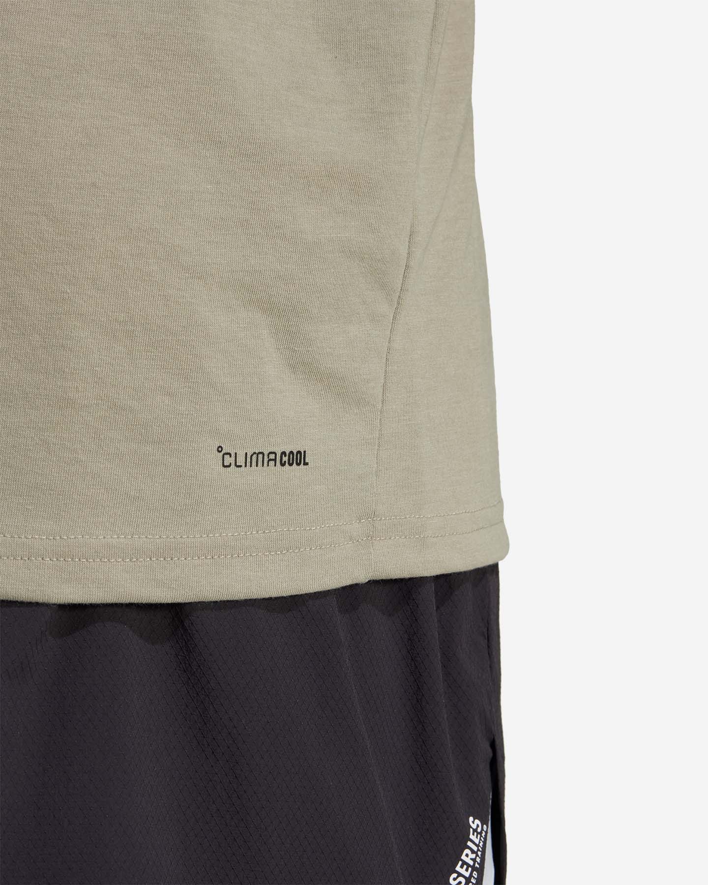 T-shirt training ADIDAS ESSENTIAL BOX LOG M - Grigio - 4 | Cisalfa Sport