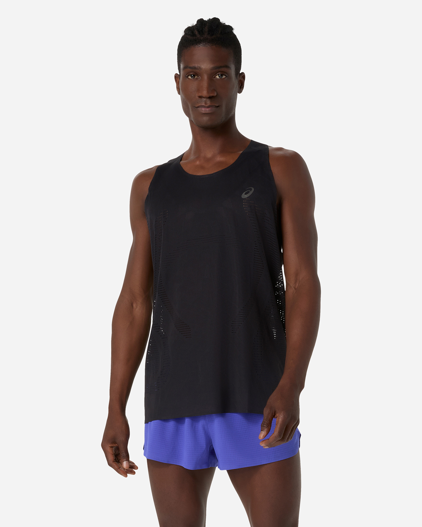 Asics Metarun M - Canotta Running - Uomo - Nero