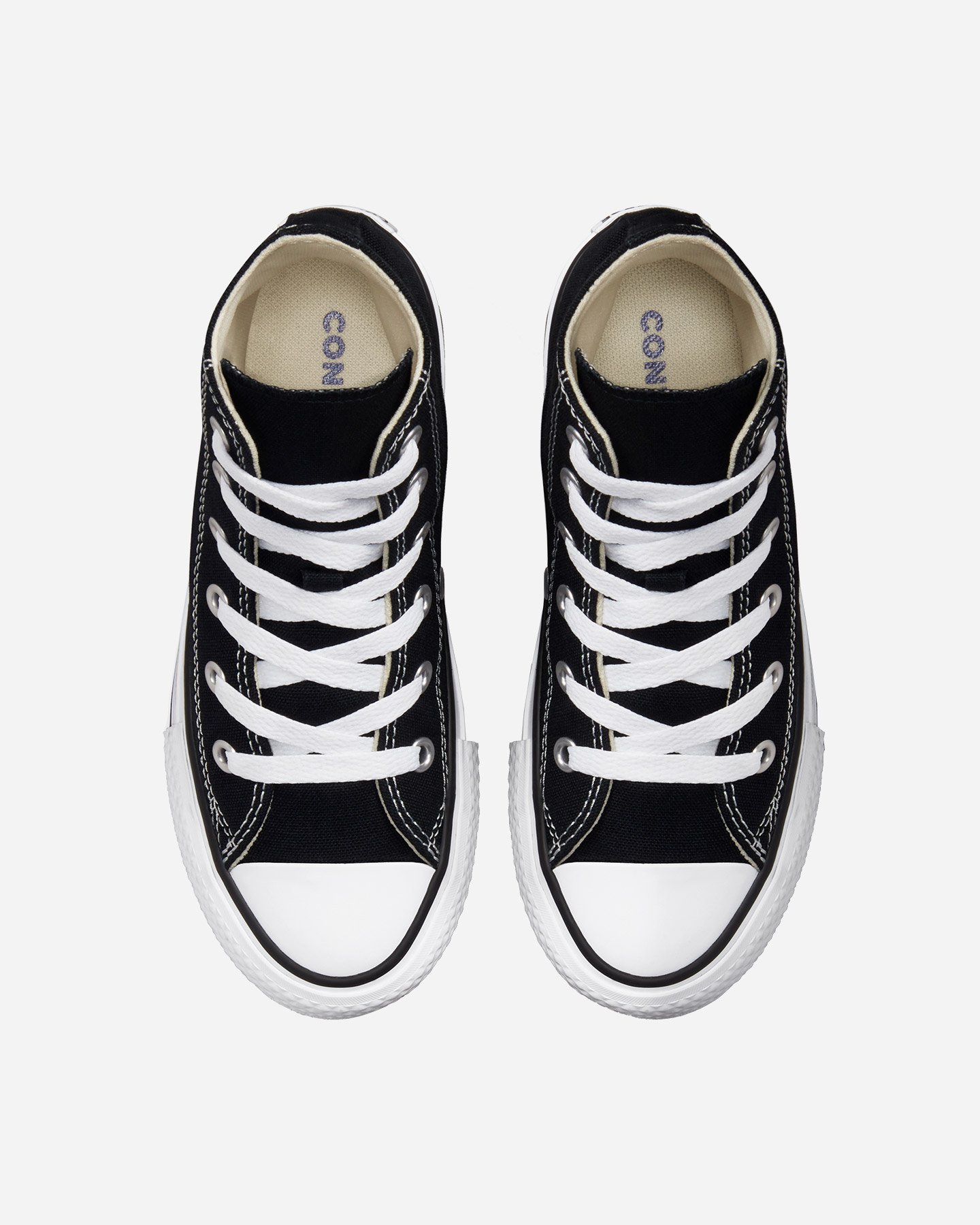 Scarpe sneakers CONVERSE CHUCK TAYLOR ALL STAR HIGH EVA LIFT PS JR - Nero - 3 | Cisalfa Sport