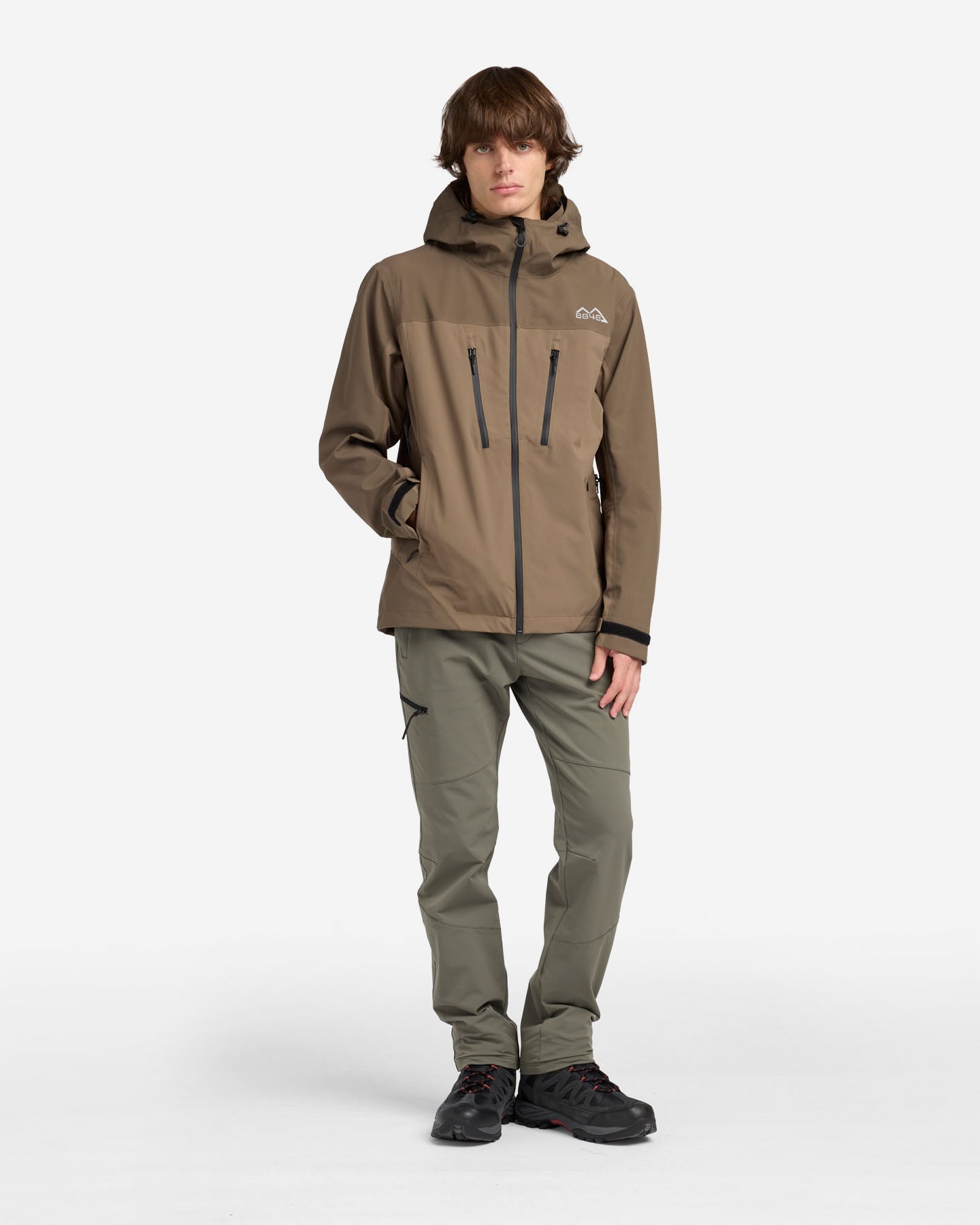 Giacca outdoor 8848 SHELL 3L M - Marrone - 4 | Cisalfa Sport