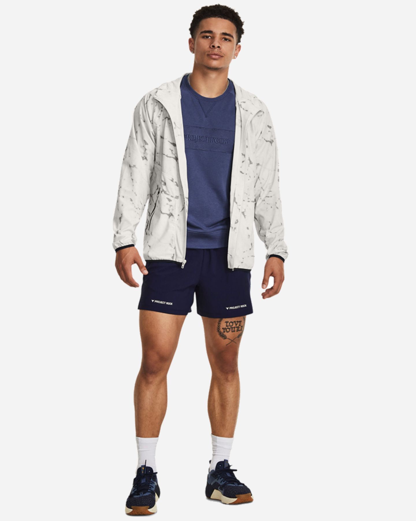 Felpa UNDER ARMOUR THE ROCK UNSTOPBLE M - Bianco - 2 | Cisalfa Sport