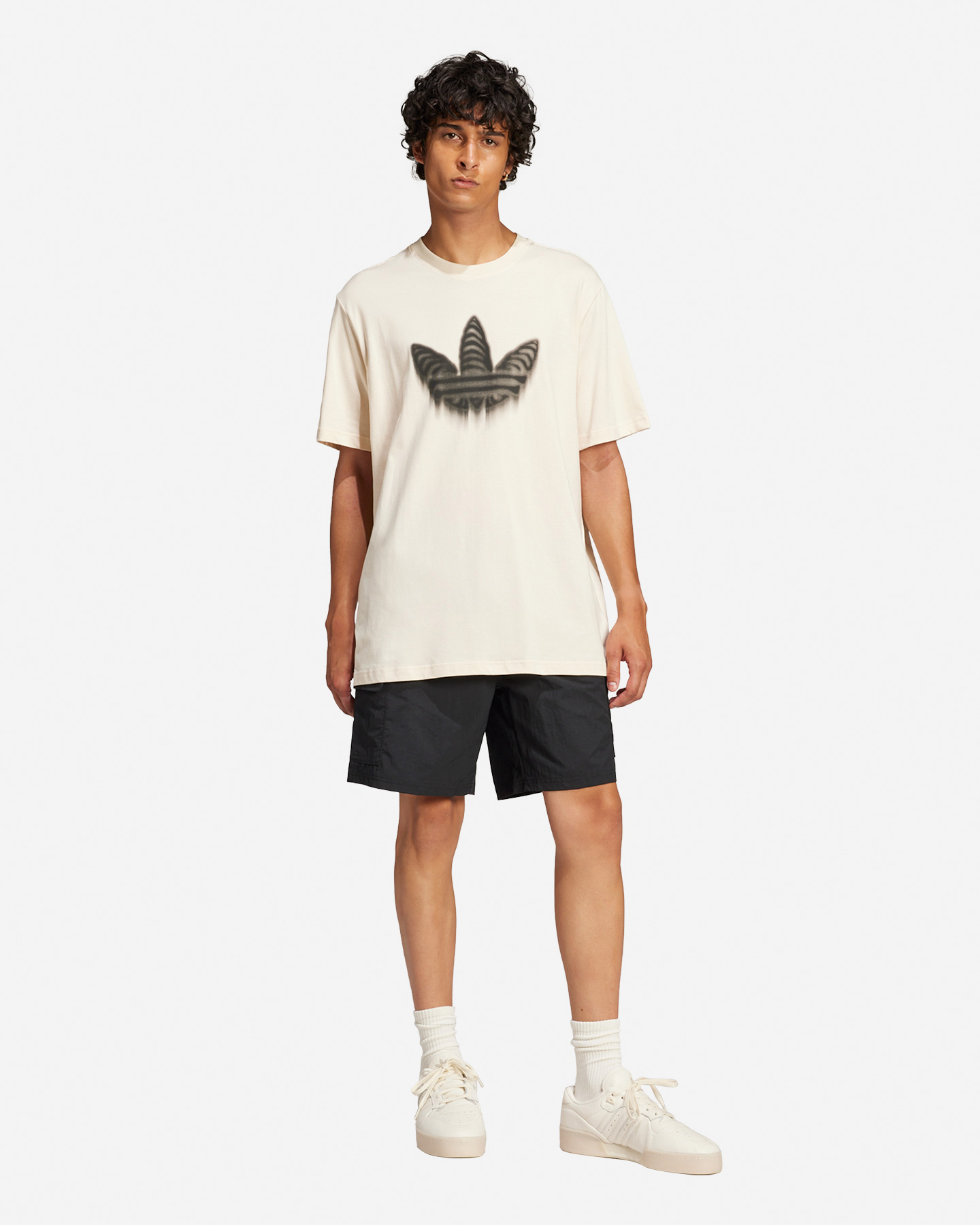 T-shirt ADIDAS TREFOIL M - Bianco - 5 | Cisalfa Sport