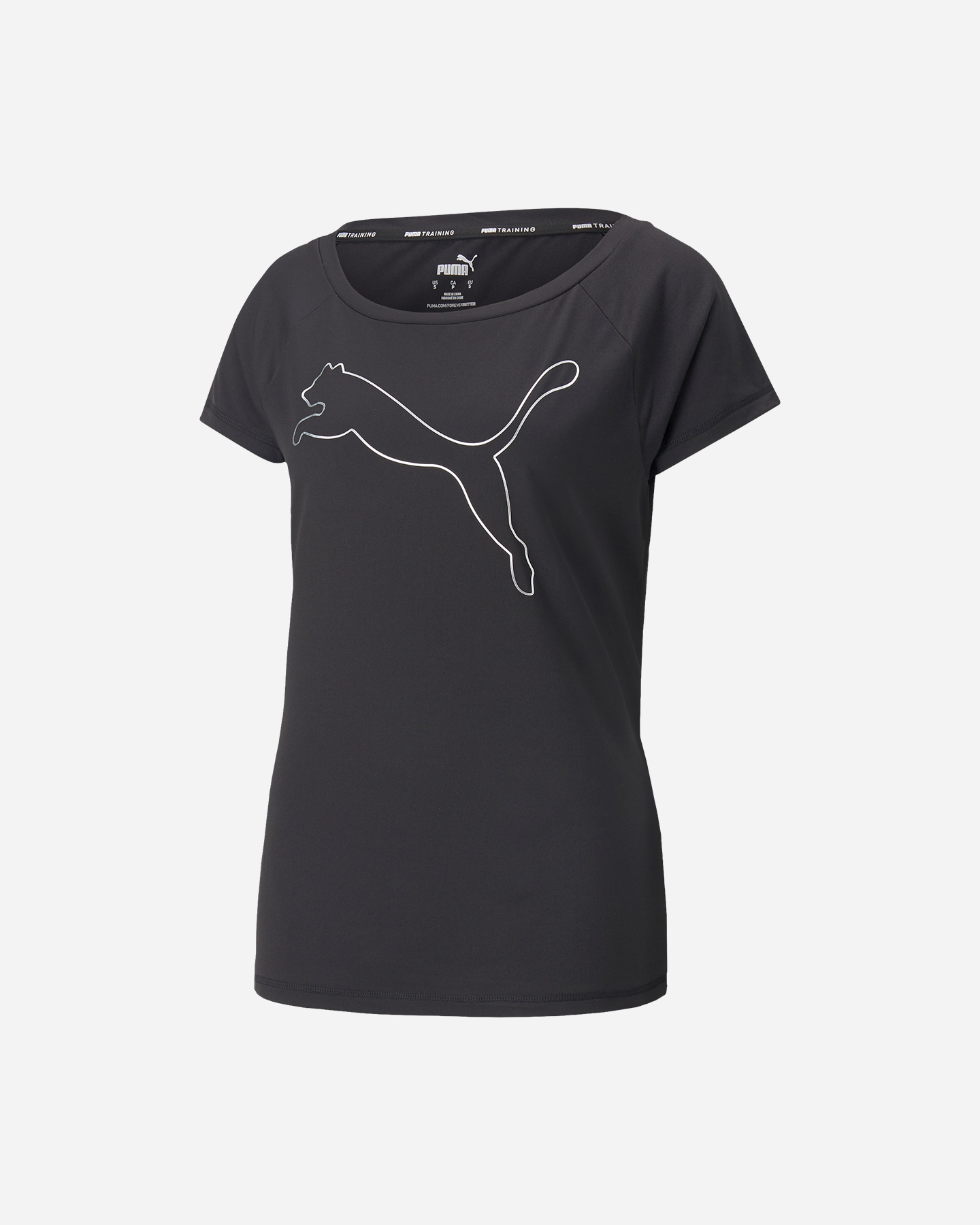 T-shirt training PUMA BIG LOGO W - Nero - 0 | Cisalfa Sport