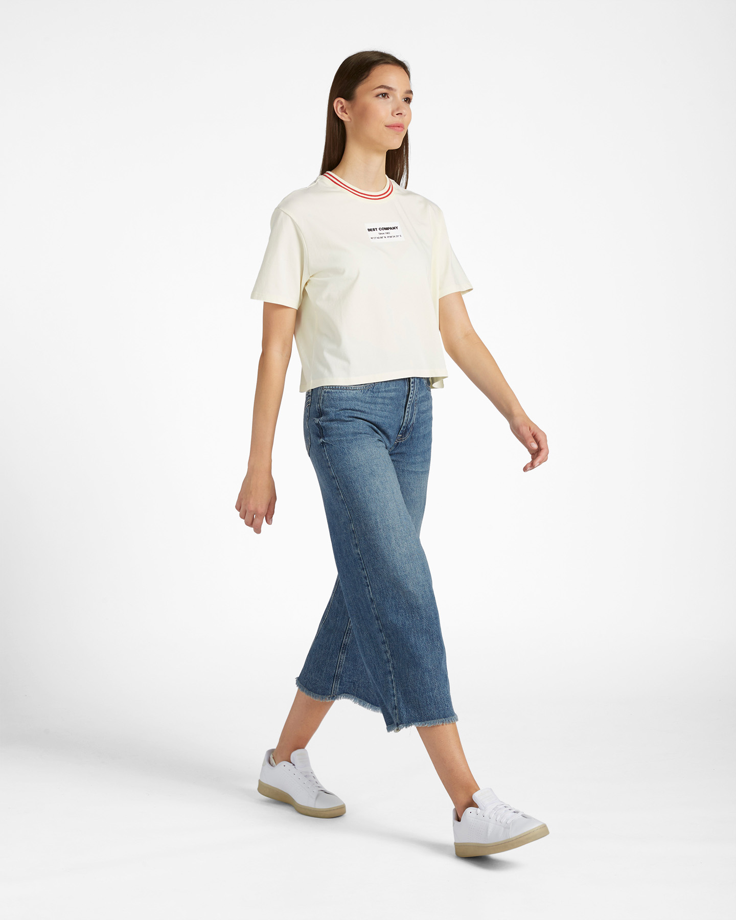 T-shirt BEST COMPANY NECK CONTRAST W - 3 | Cisalfa Sport