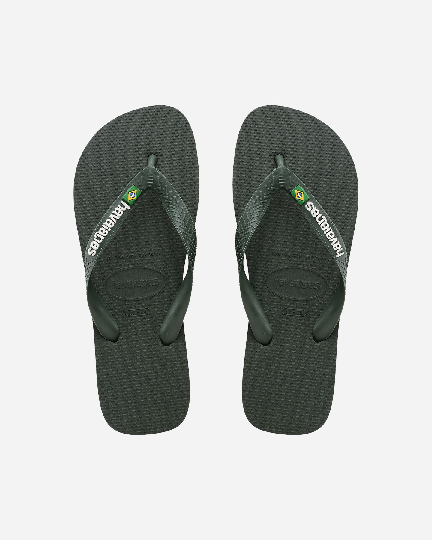 Infradito HAVAIANAS BRASIL LOGO M - Verde - 0 | Cisalfa Sport