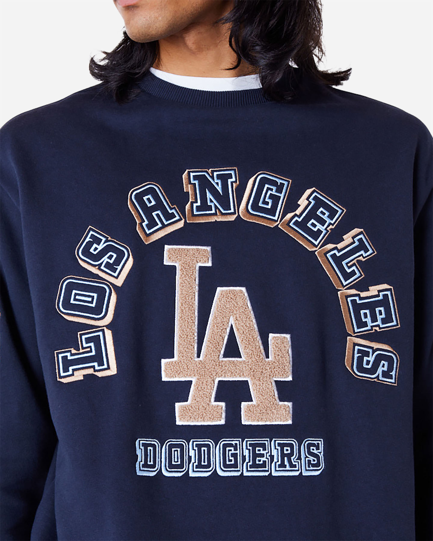 Felpa NEW ERA MLB WORLD SERIES BLOGO LA DODDGERS M - Blu Navy - 4 | Cisalfa Sport