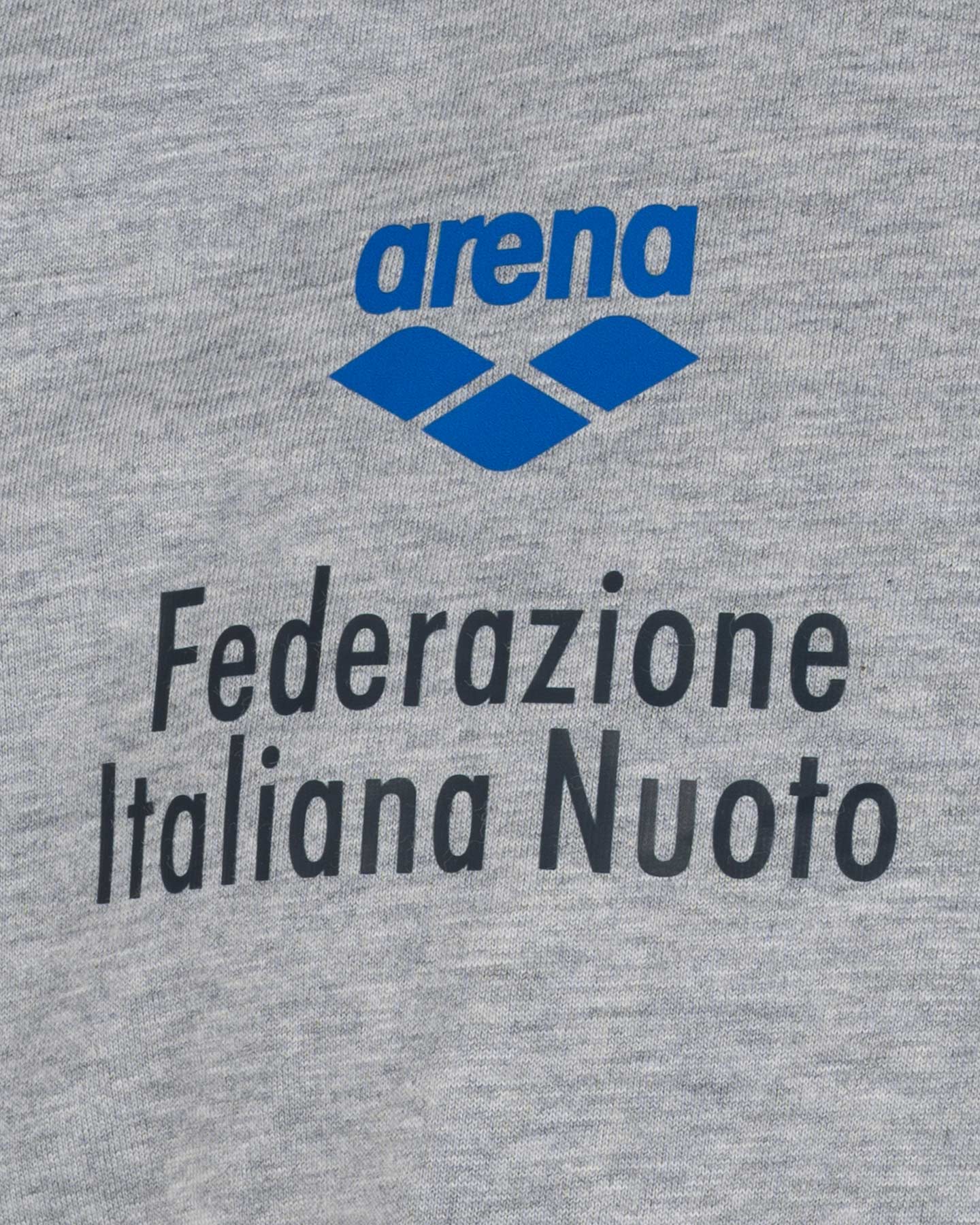 T-shirt ARENA ITALIA FIN TEAM STRIPE  - Grigio - 2 | Cisalfa Sport