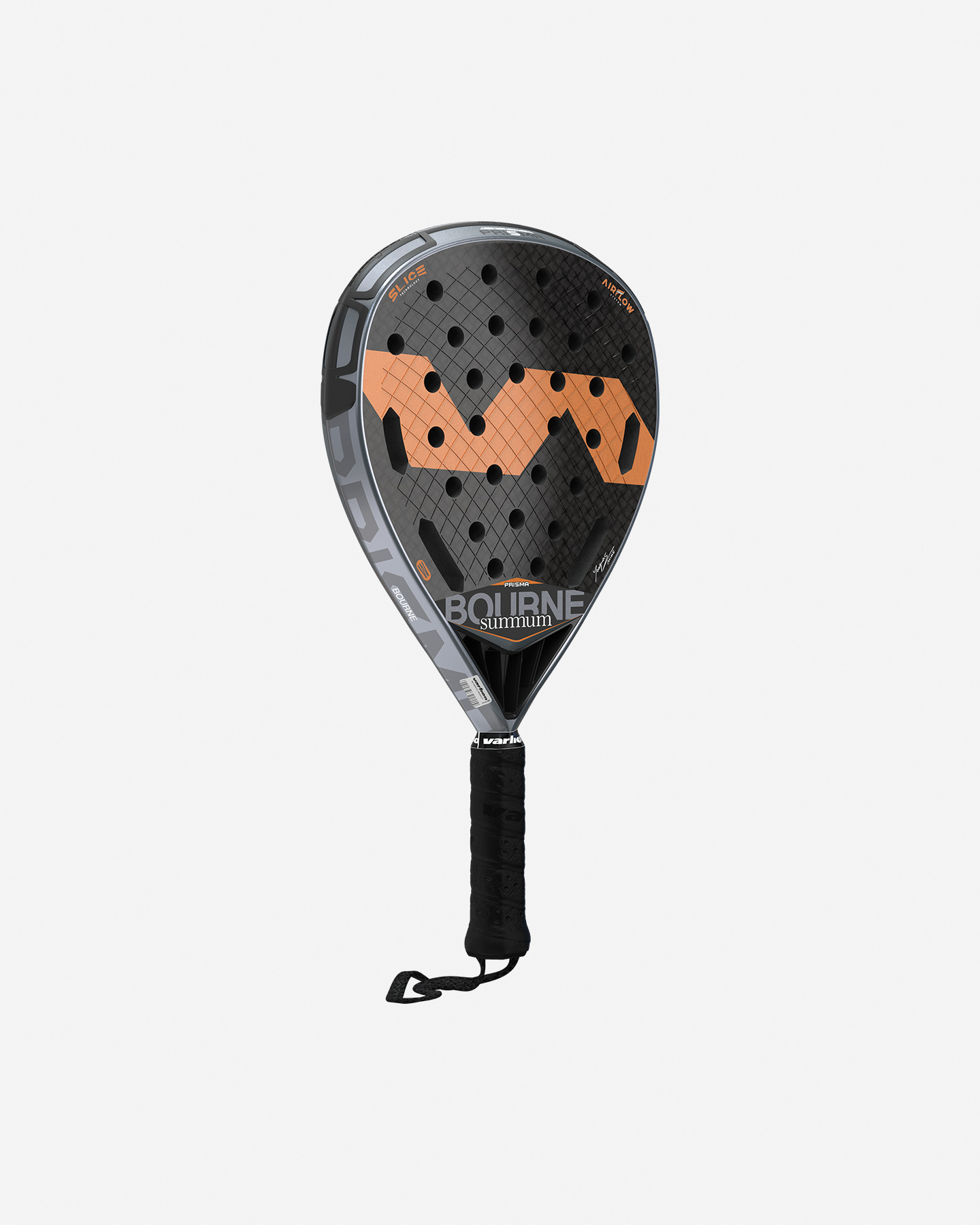 Racchetta padel performance VARLION BOURNE PRISMA AIRFLOW - Nero - 1 | Cisalfa Sport