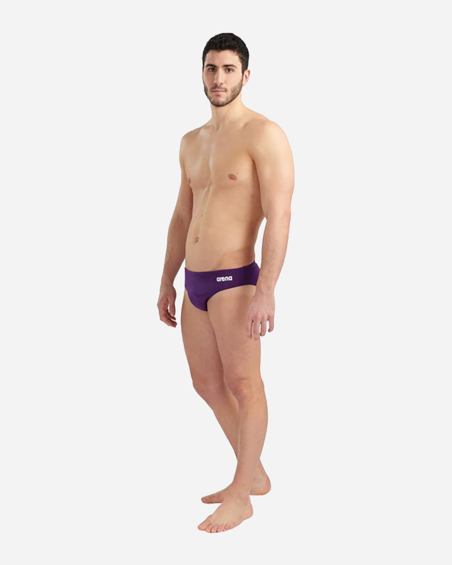 Slip piscina ARENA TEAM SOLID M - Viola - 4 | Cisalfa Sport