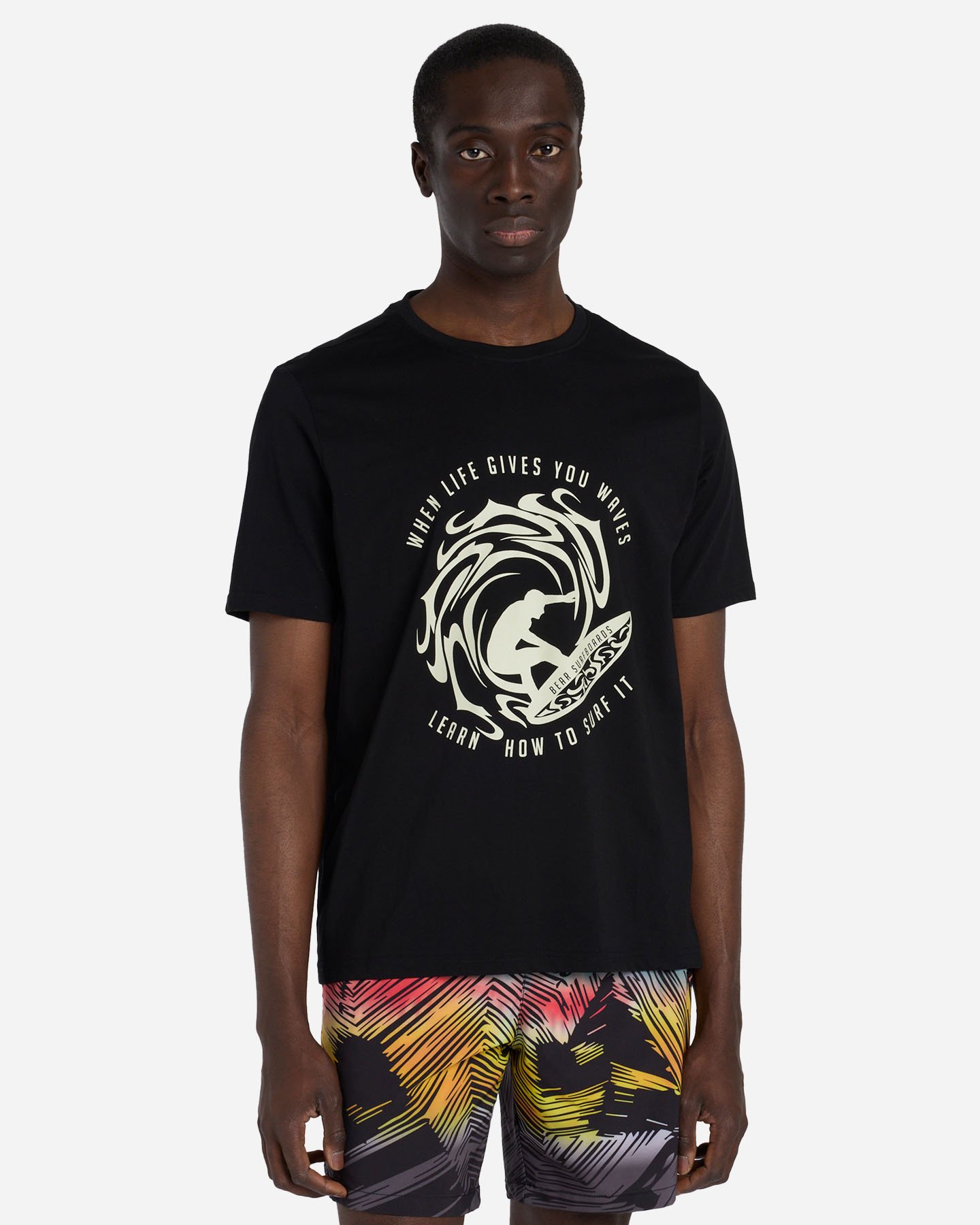 T-shirt BEAR BEACH BREAK M - Nero - 1 | Cisalfa Sport
