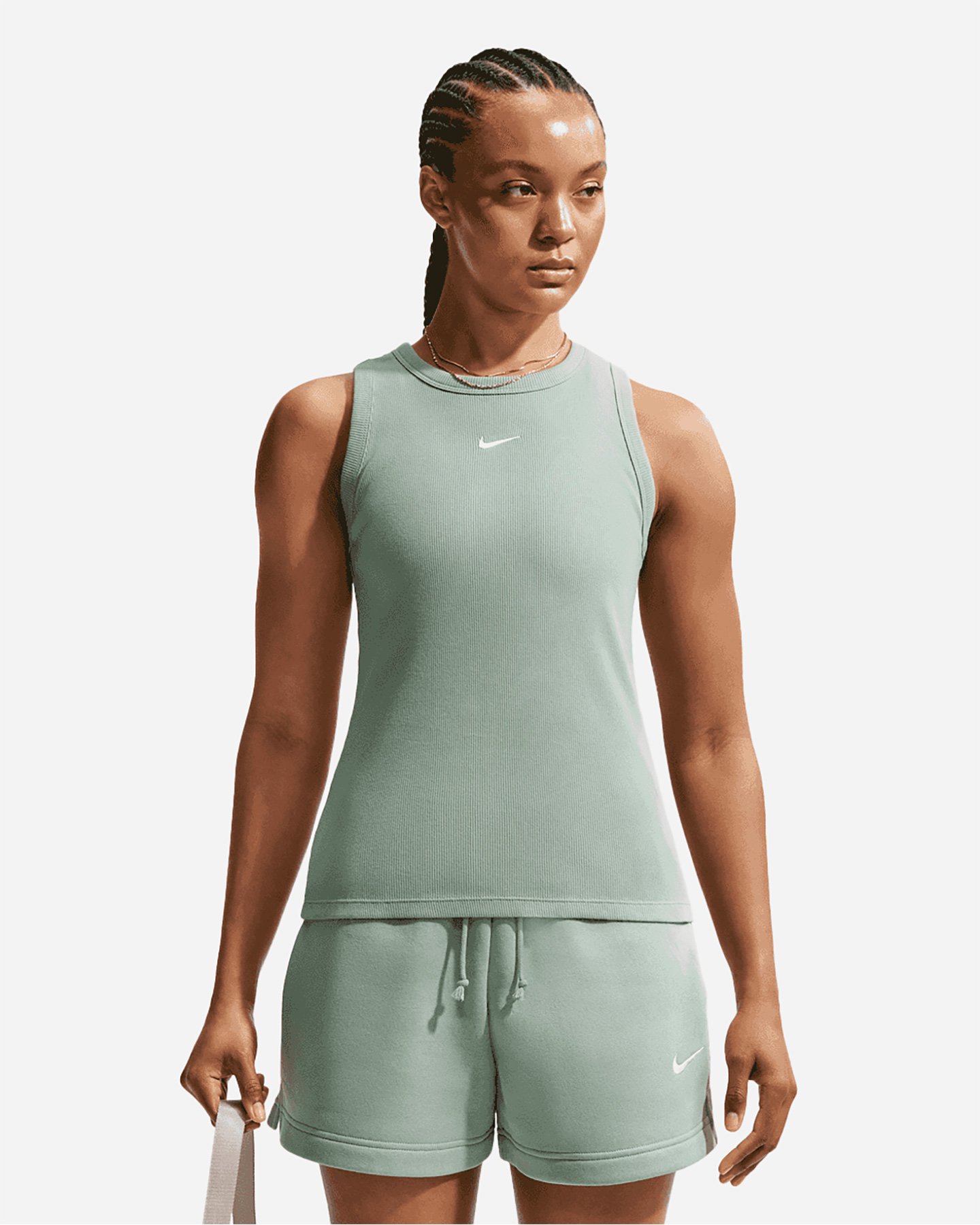 Canotta NIKE COSTINA SMALL LOGO W - Verde - 0 | Cisalfa Sport