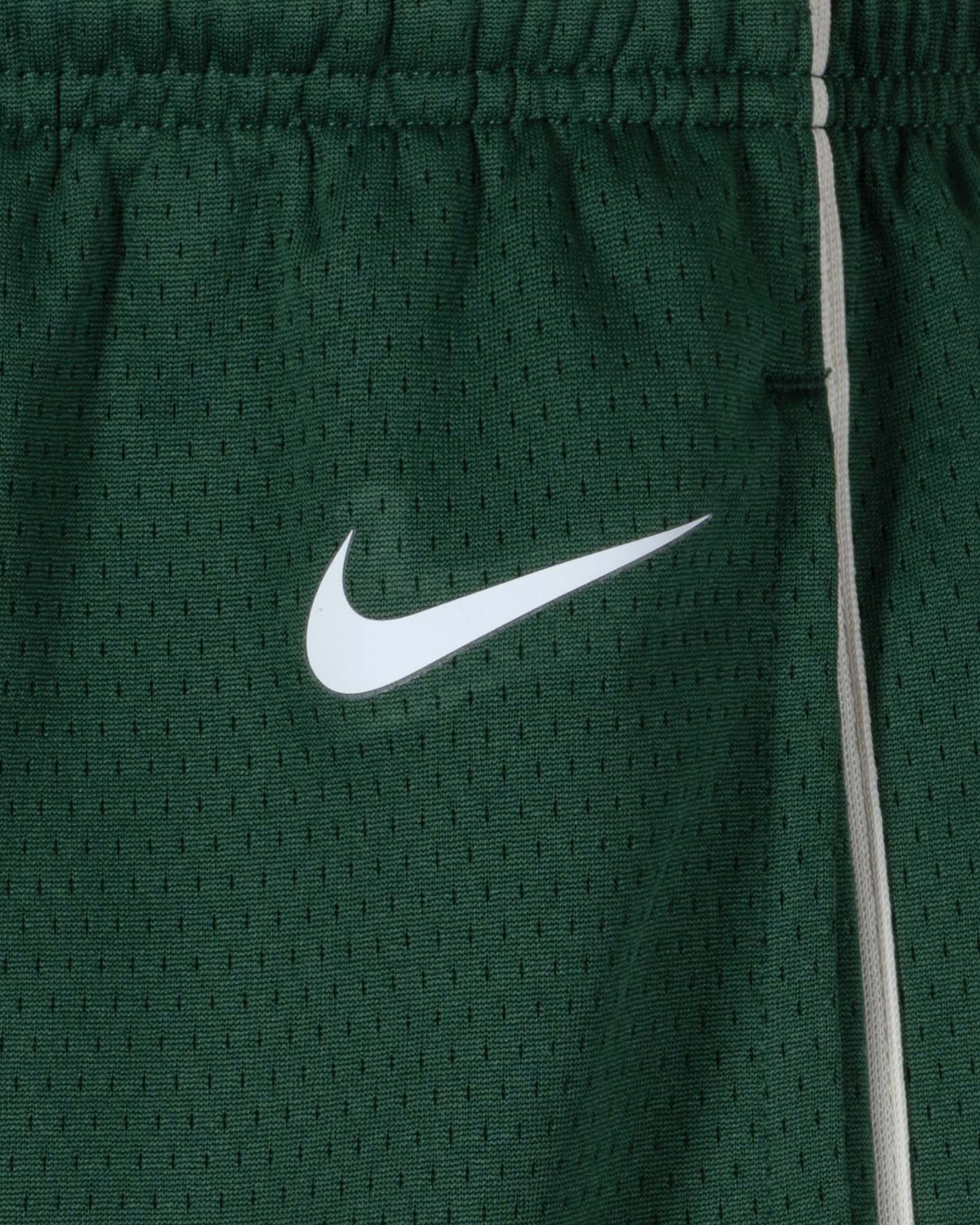 Pantaloncini basket NIKE ICON SWINGMAN MILWAUKEE BUCKS JR - Verde - 2 | Cisalfa Sport