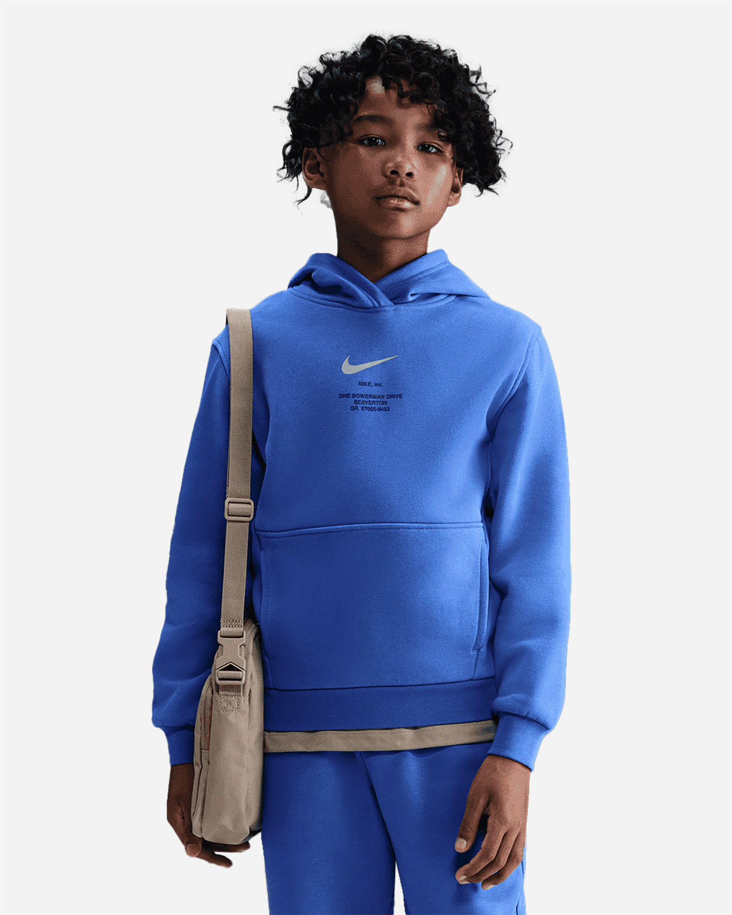 Felpa NIKE PRINT BACK COMET JR - Blu royal - 0 | Cisalfa Sport