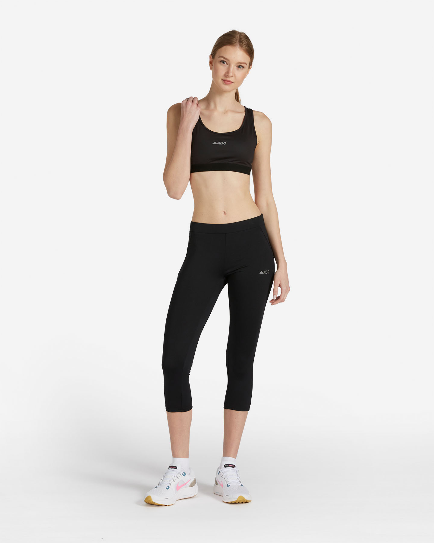Reggiseno sportivo ABC JOG W - Nero - 1 | Cisalfa Sport