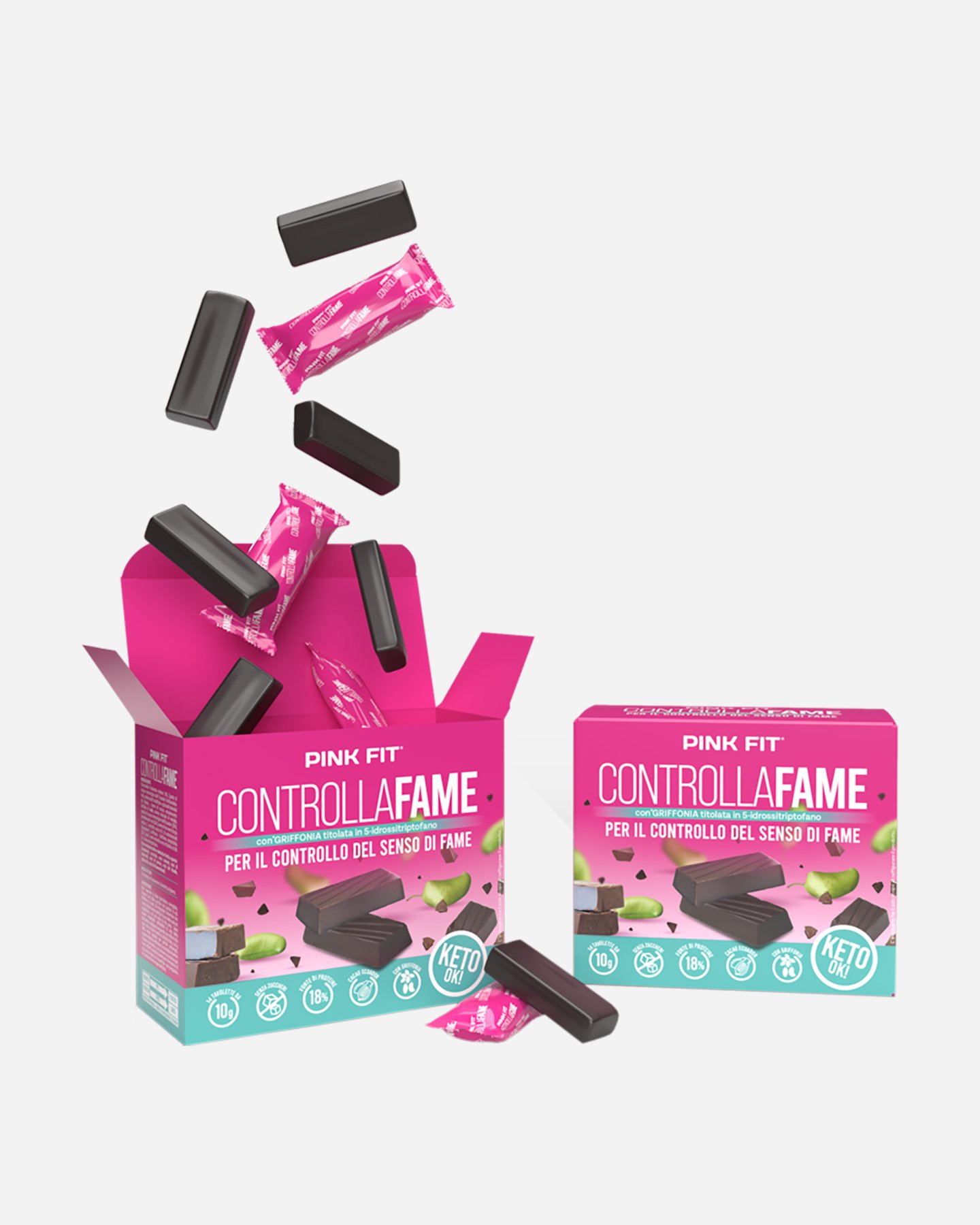 Energetico PROACTION CONTROLLAFAME PINK FIT 140 G  - Color mix - 1 | Cisalfa Sport