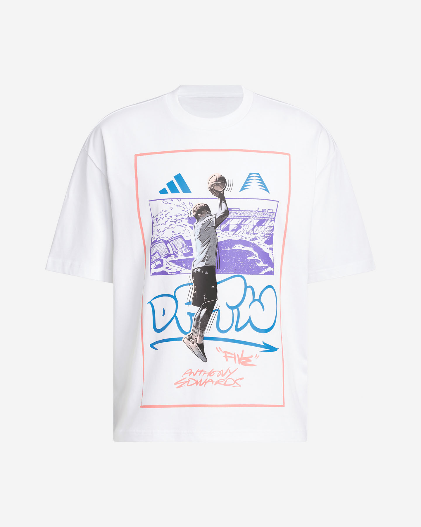Anthony Edwards Dftw Anime M - Maglia Basket - Uomo - Nero