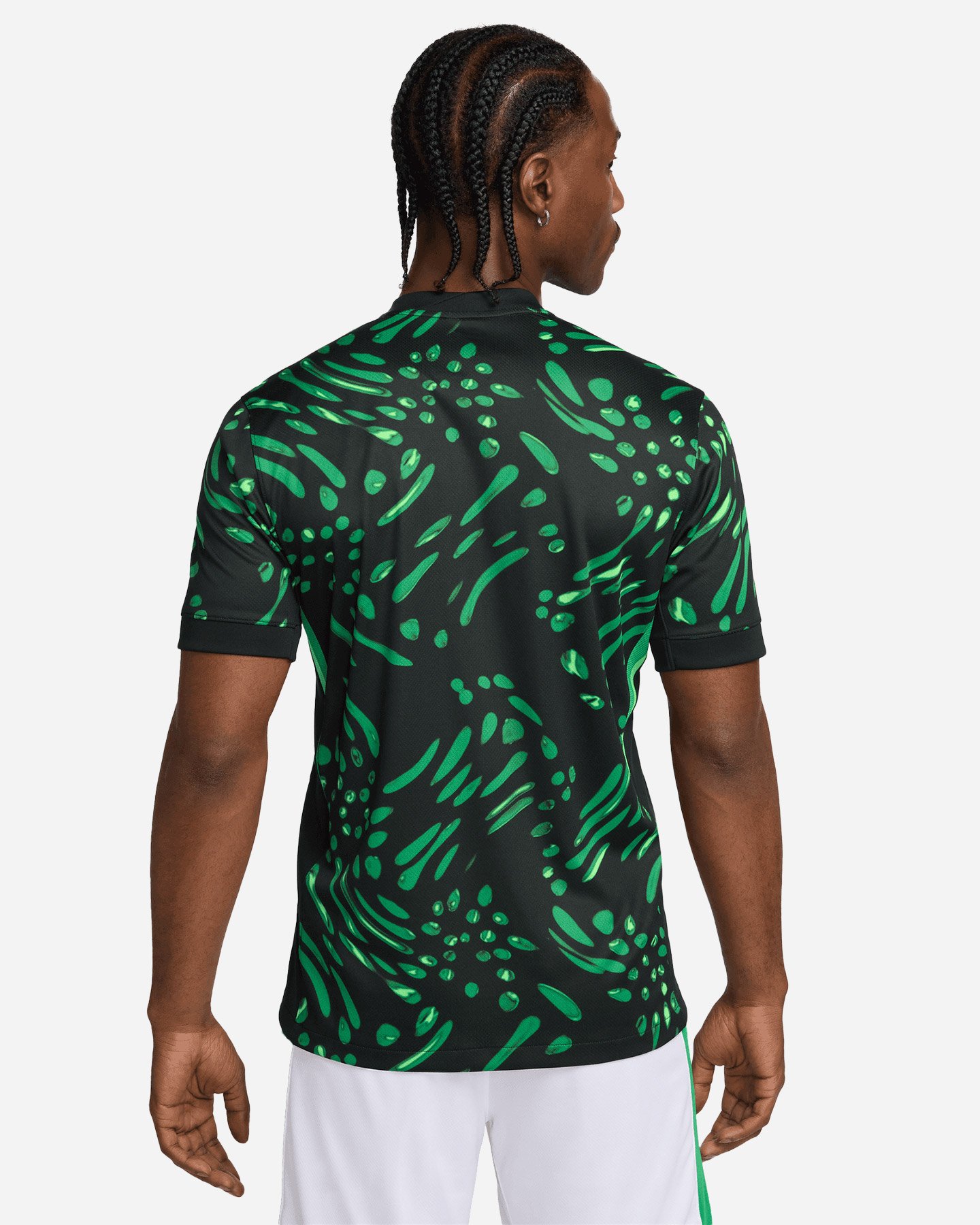 Maglia calcio ufficiale NIKE DRI FIT NIGERIA AWAY 23-24 M - Nero - 3 | Cisalfa Sport