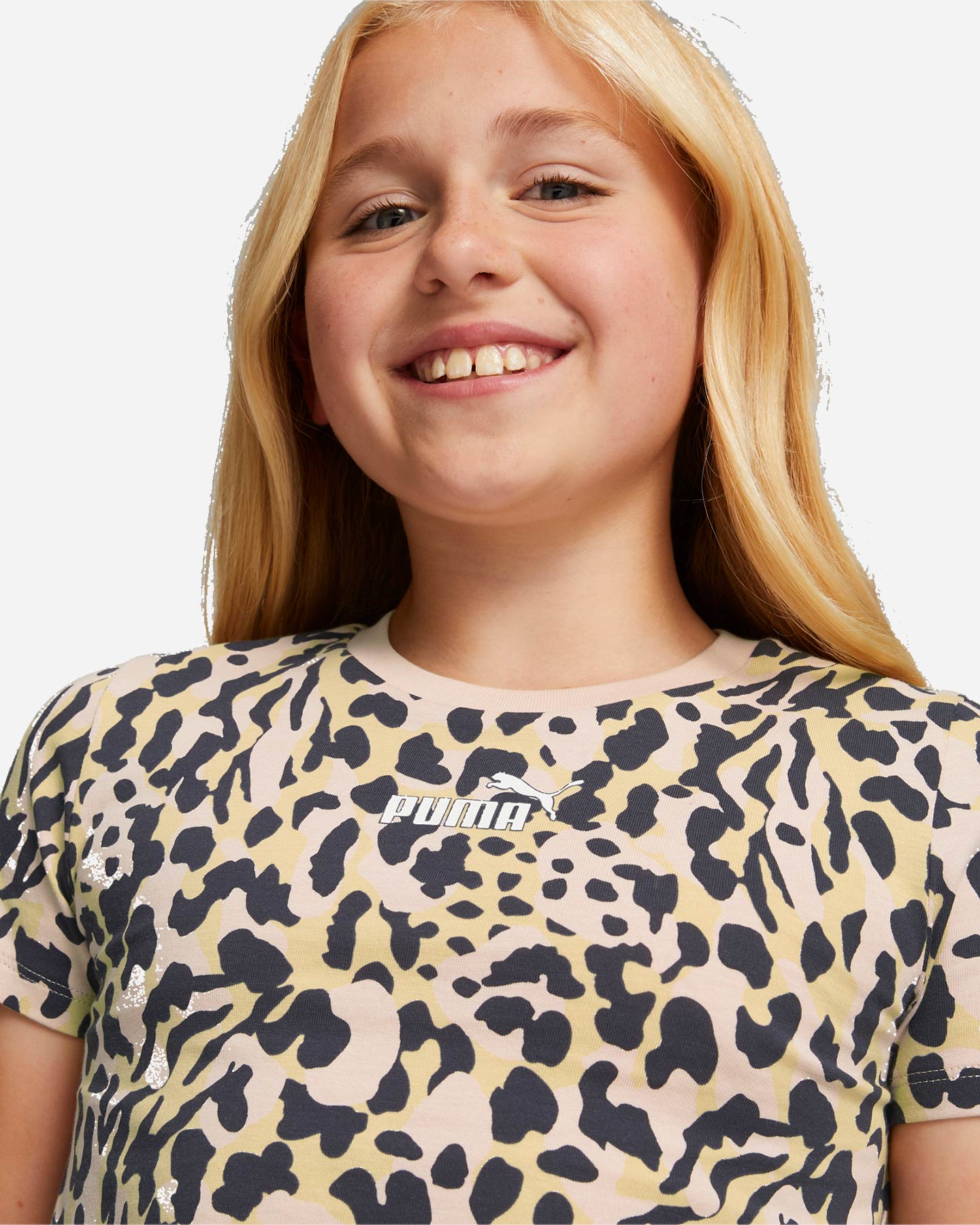 T-shirt PUMA AOP LEOPARD JR - Rosa - 4 | Cisalfa Sport