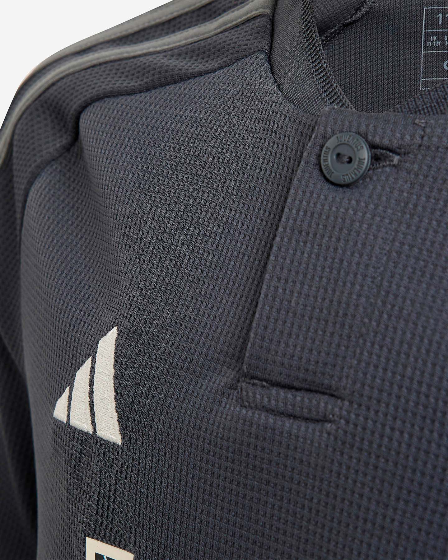 Maglia calcio ufficiale ADIDAS JUVENTUS 3RD 23-24 JR - Antracite - 3 | Cisalfa Sport