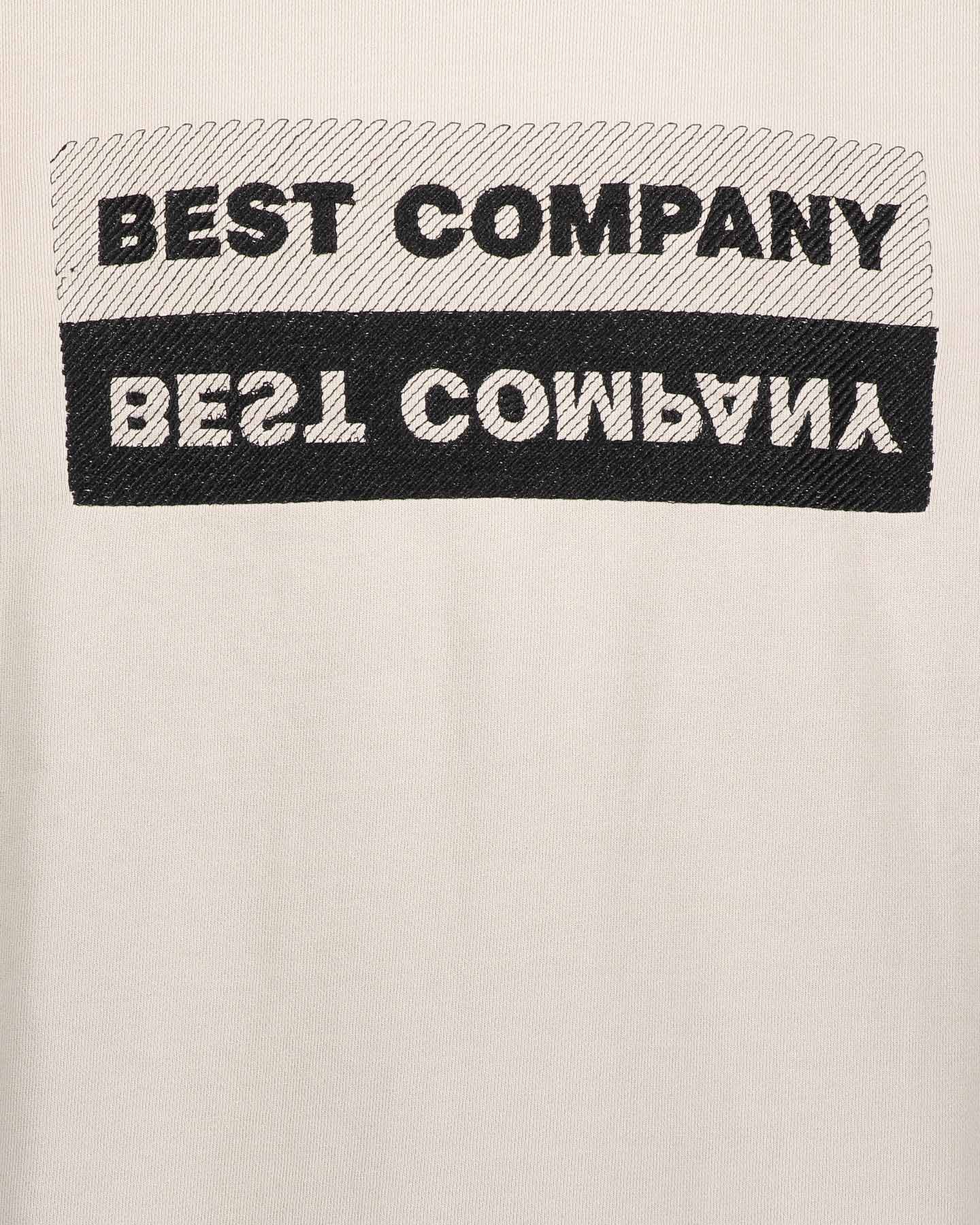 Felpa BEST COMPANY BOX LOGO EMBROIDERIED GRAPHIC M - Grigio - 2 | Cisalfa Sport