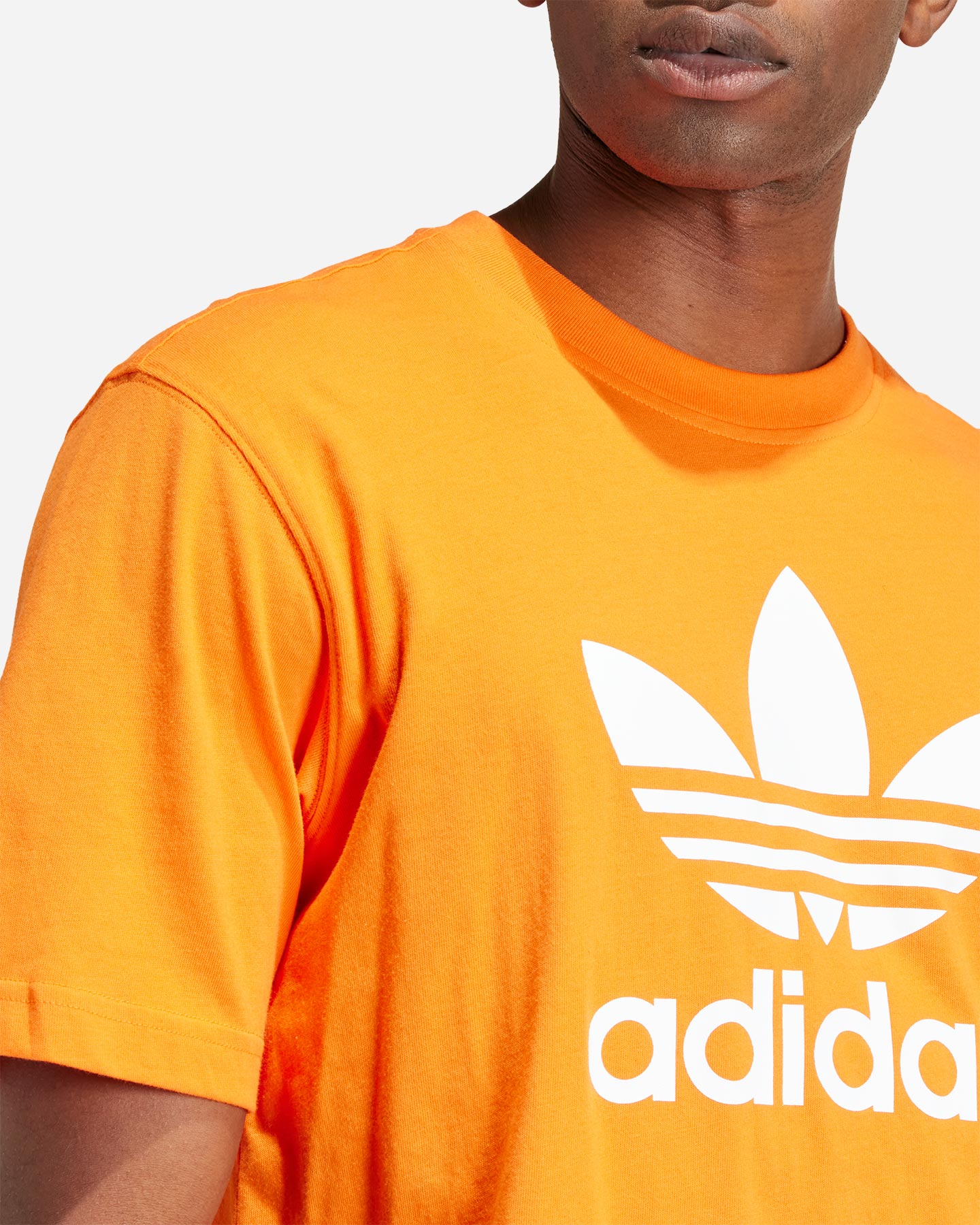 T-shirt ADIDAS TREFOIL M - Arancione - 5 | Cisalfa Sport