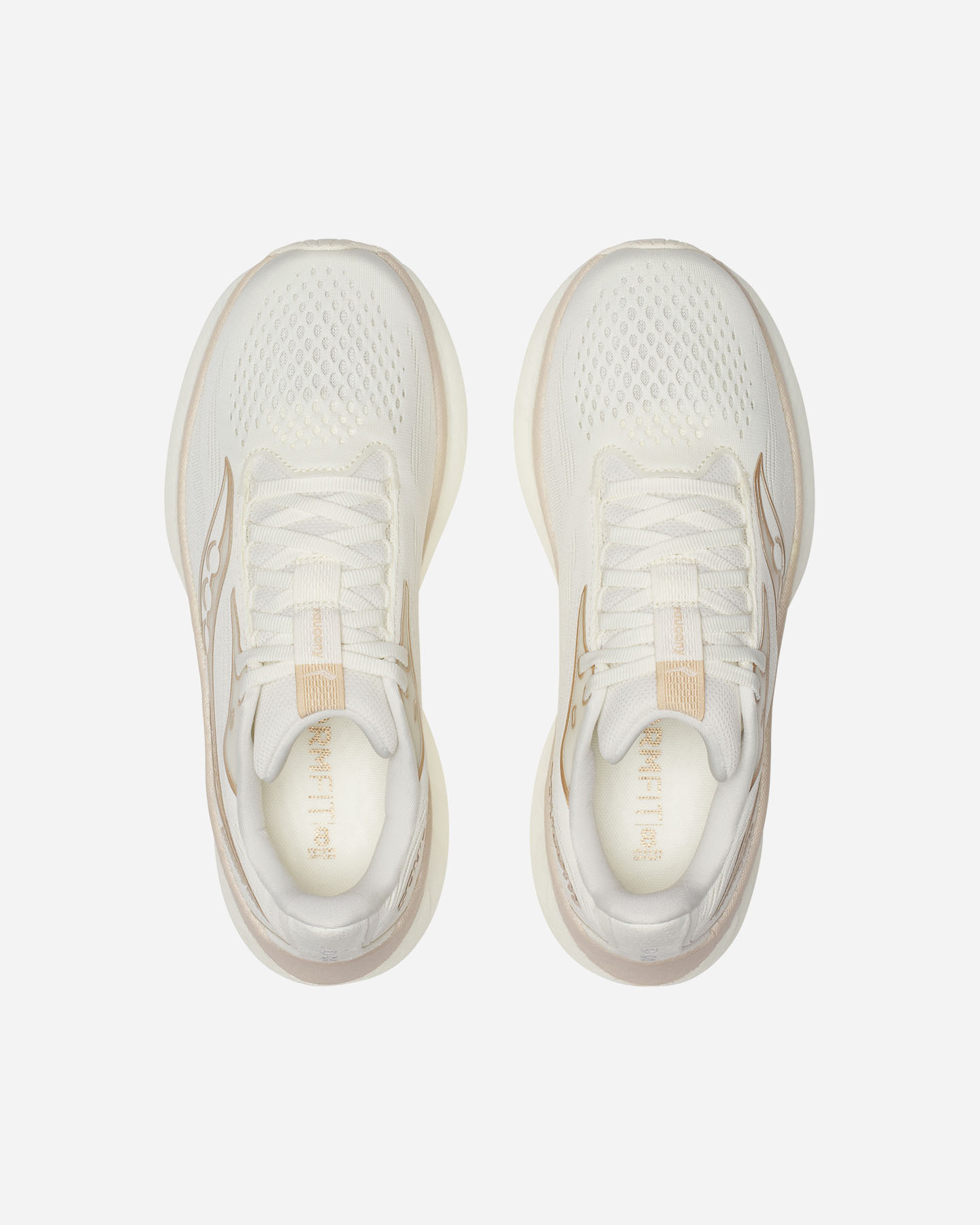 Scarpe running SAUCONY RIDE 18 W - Beige - 3 | Cisalfa Sport