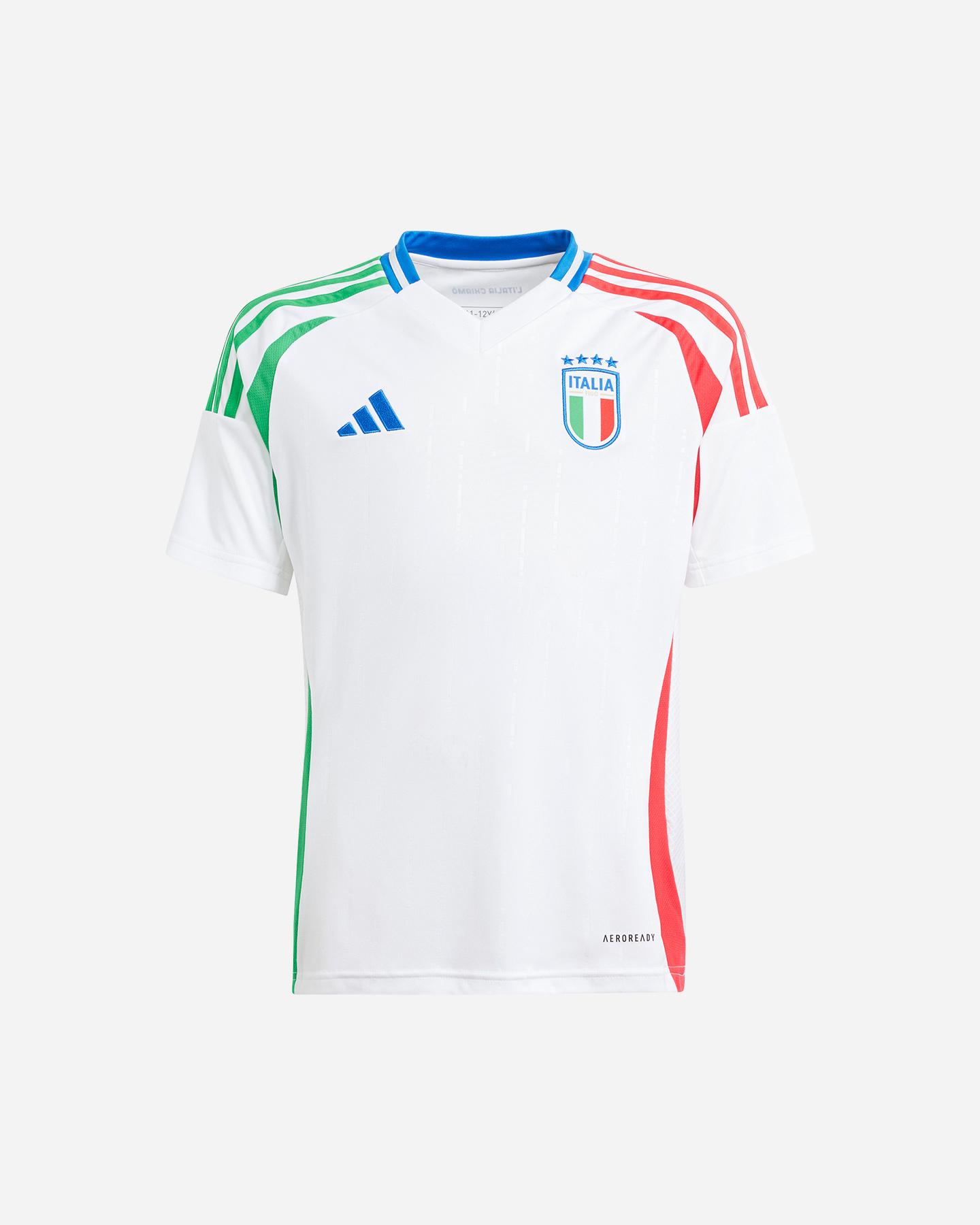 Maglia calcio ufficiale ADIDAS ITALIA FIGC AWAY JR - Bianco - 0 | Cisalfa Sport