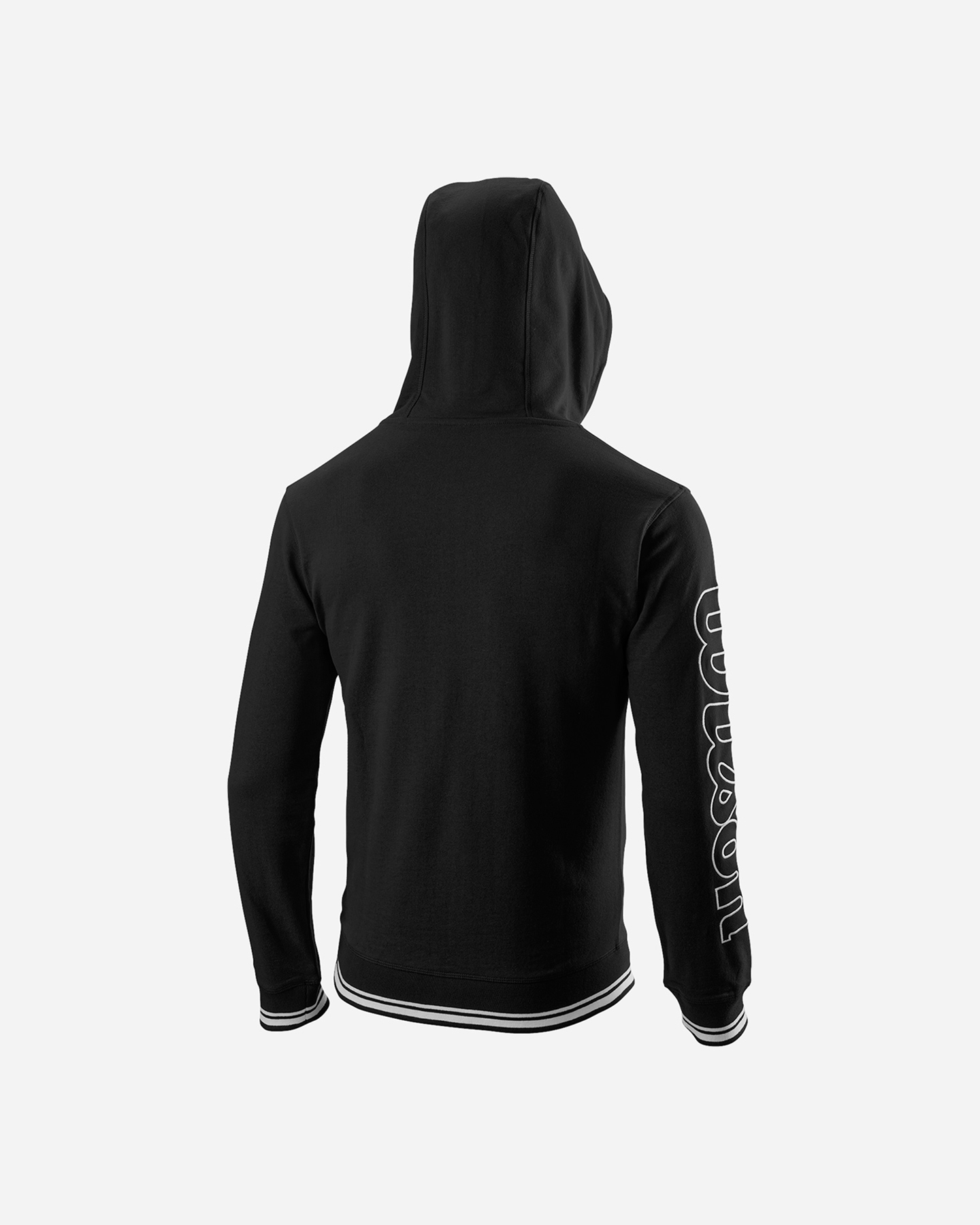 Giacca tennis WILSON TEAM II FZ HOOD M - Nero - 1 | Cisalfa Sport