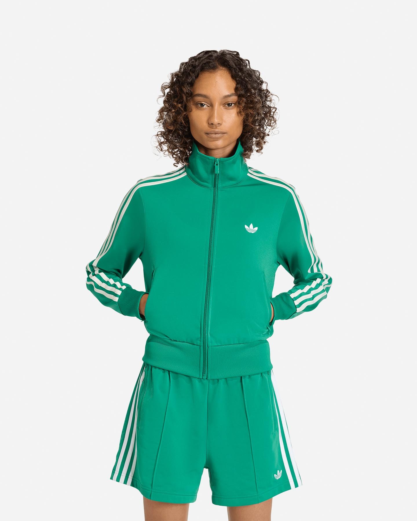 Felpa ADIDAS FIREBIRD CLASSIC W - Verde - 1 | Cisalfa Sport