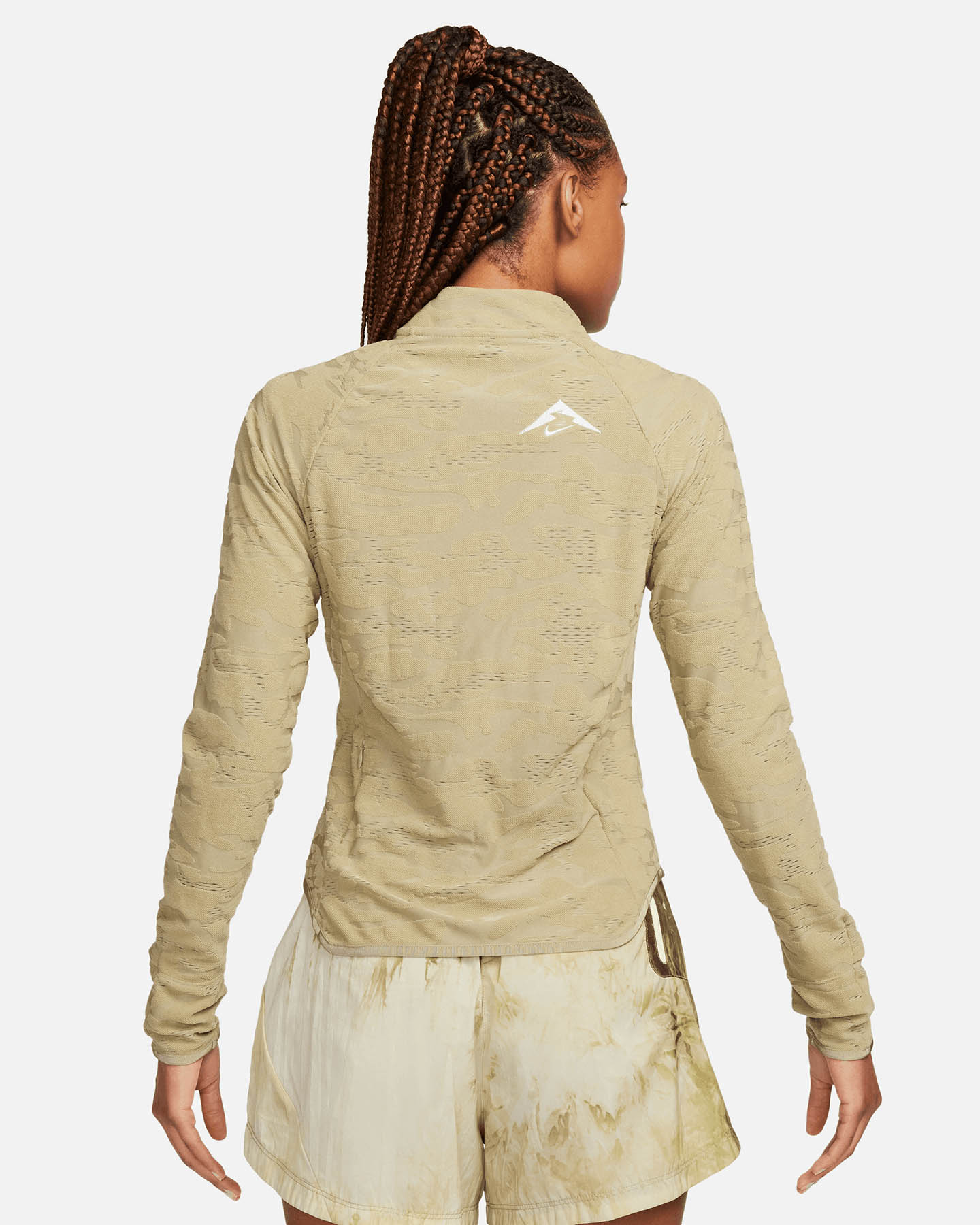 Maglia running NIKE MIDLAYER W - Verde - 1 | Cisalfa Sport