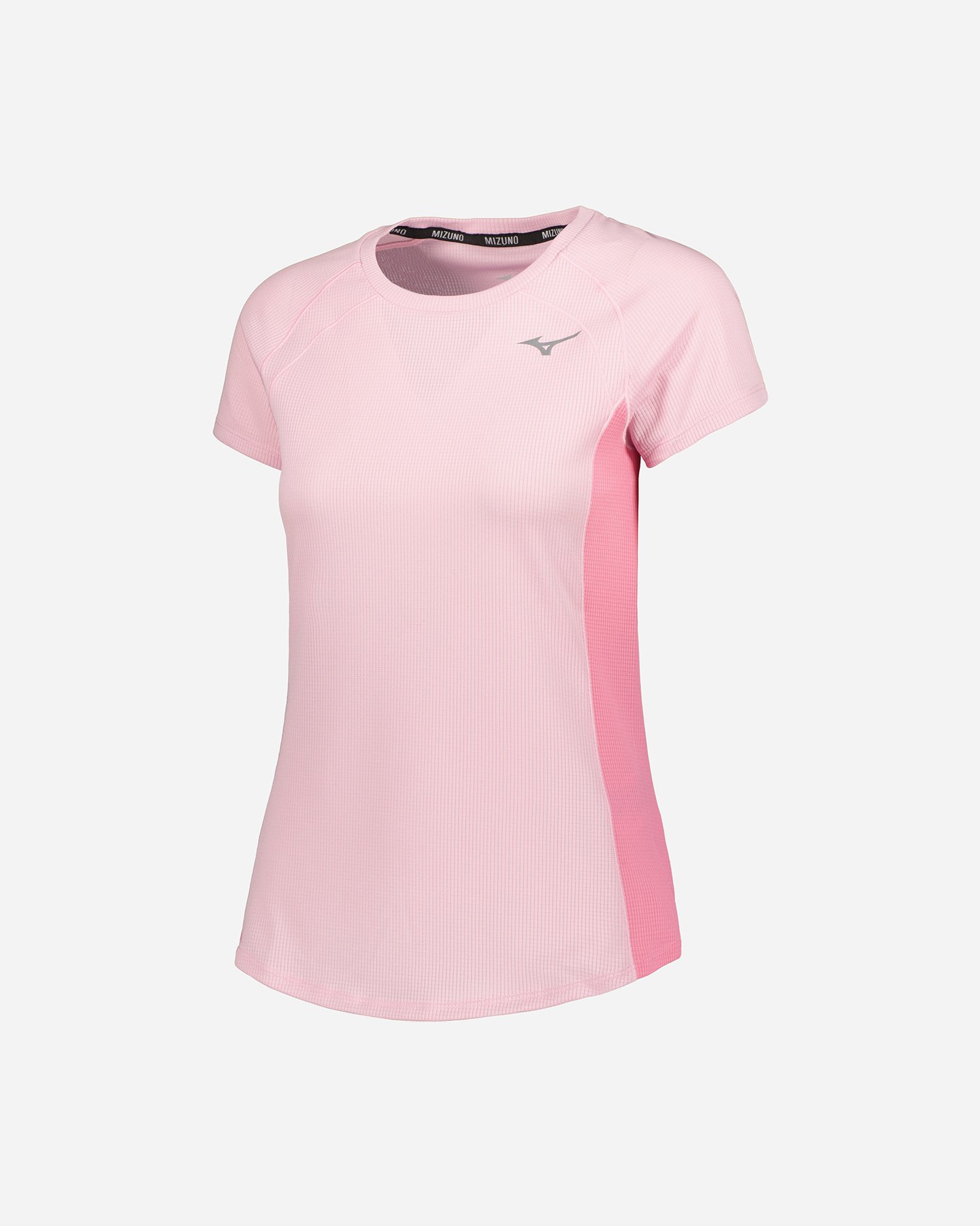 T-shirt running MIZUNO DRYAEROFLOW W - Rosa - 0 | Cisalfa Sport