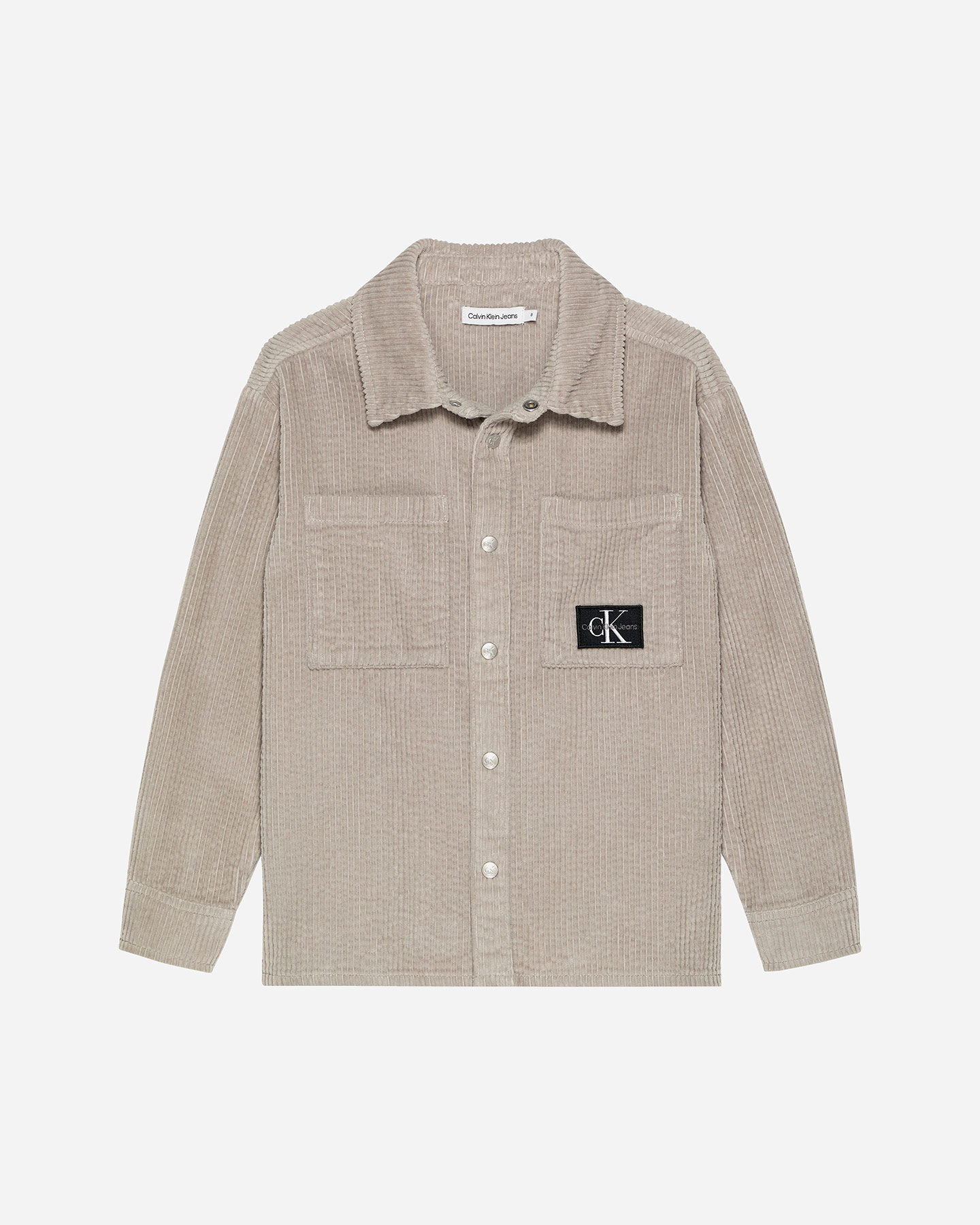 Camicia CALVIN KLEIN JEANS OVER JR - Beige - 0 | Cisalfa Sport