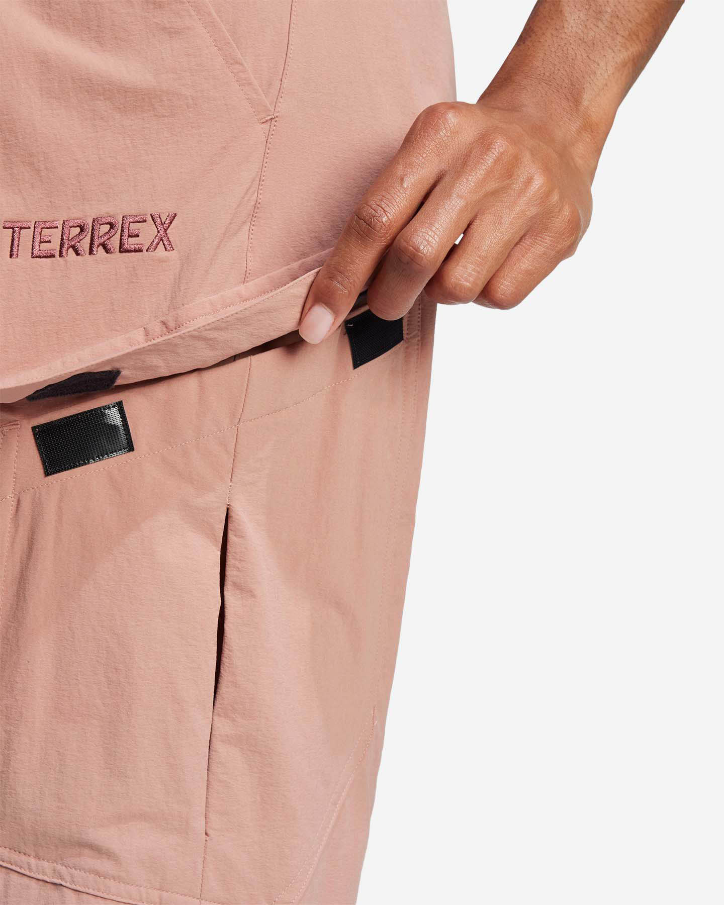 Pantalone outdoor ADIDAS CARGO W - Rosso - 5 | Cisalfa Sport