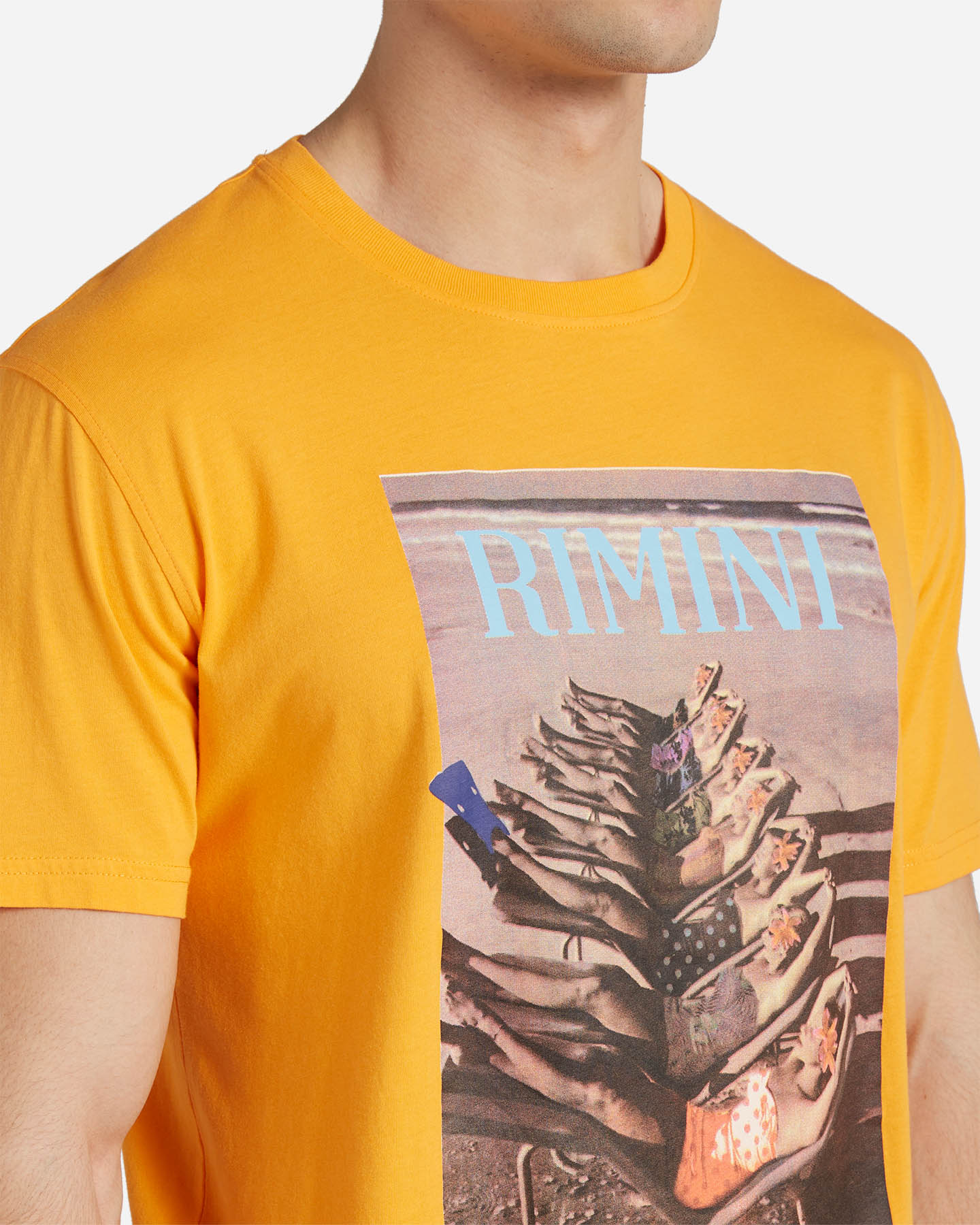 T-shirt BEST COMPANY ST CAPRI M - Arancione - 4 | Cisalfa Sport