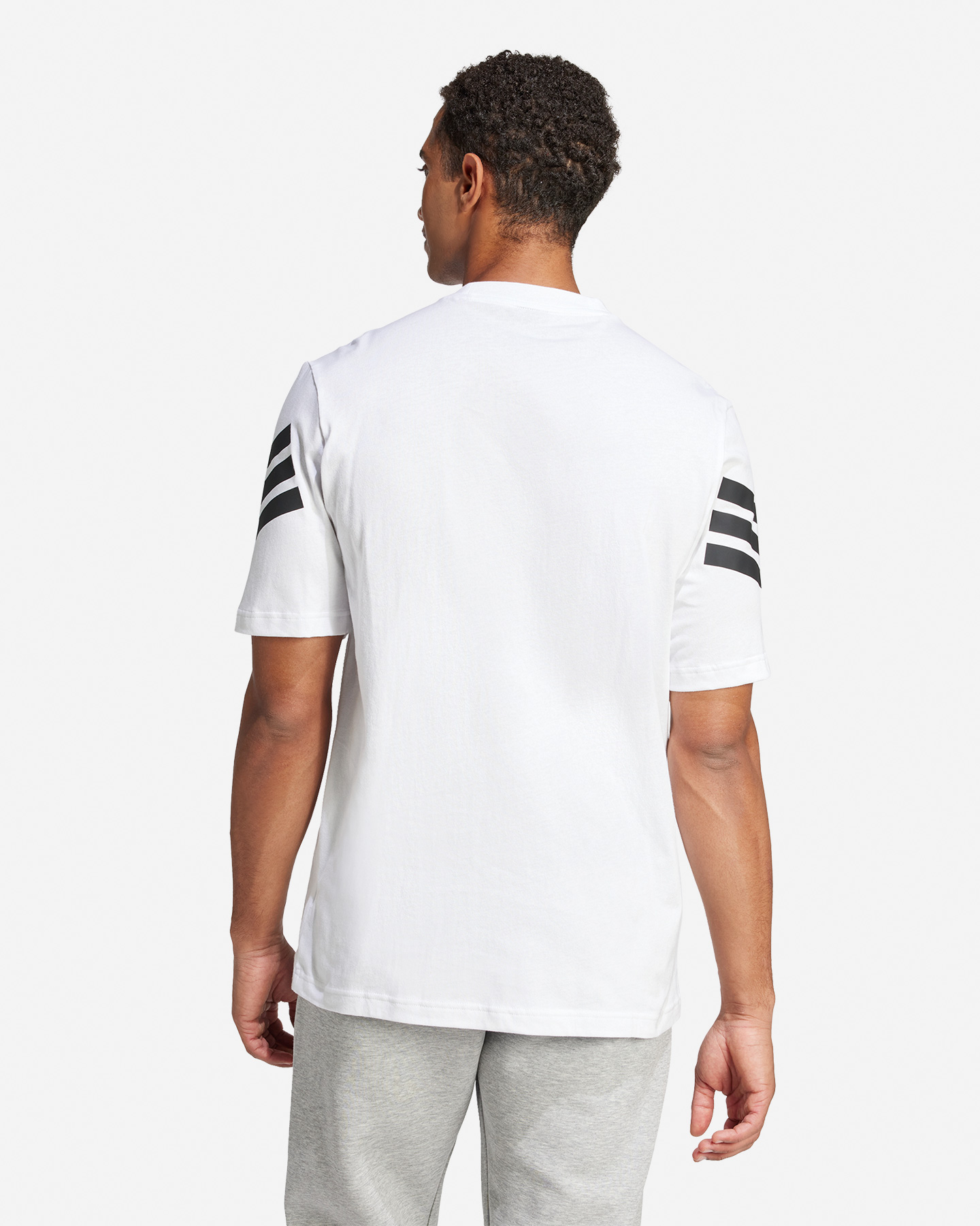 T-shirt ADIDAS 3STRIPES M - Bianco - 2 | Cisalfa Sport