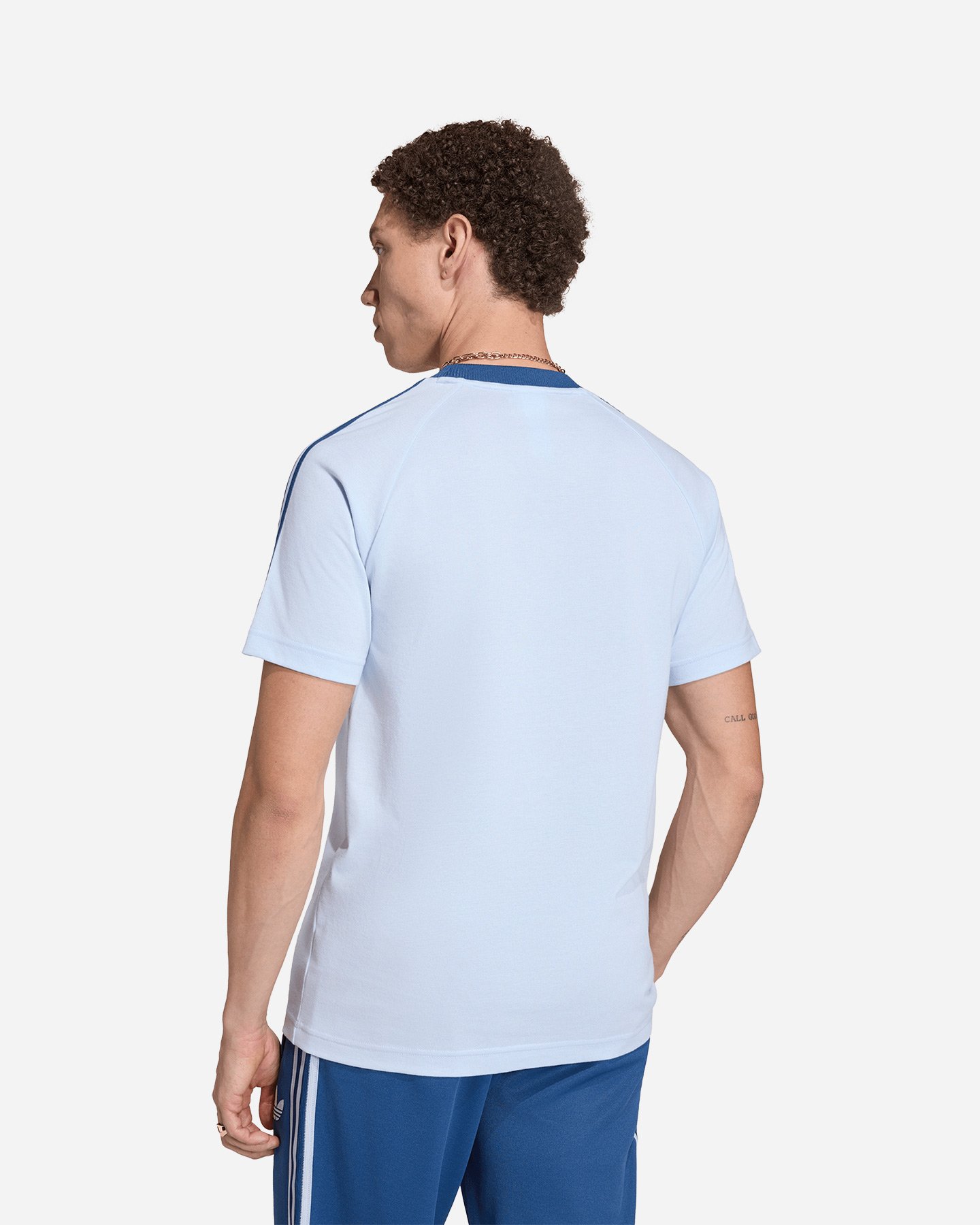 T-shirt ADIDAS ITALIA ORIGINALS M - Azzurro - 3 | Cisalfa Sport