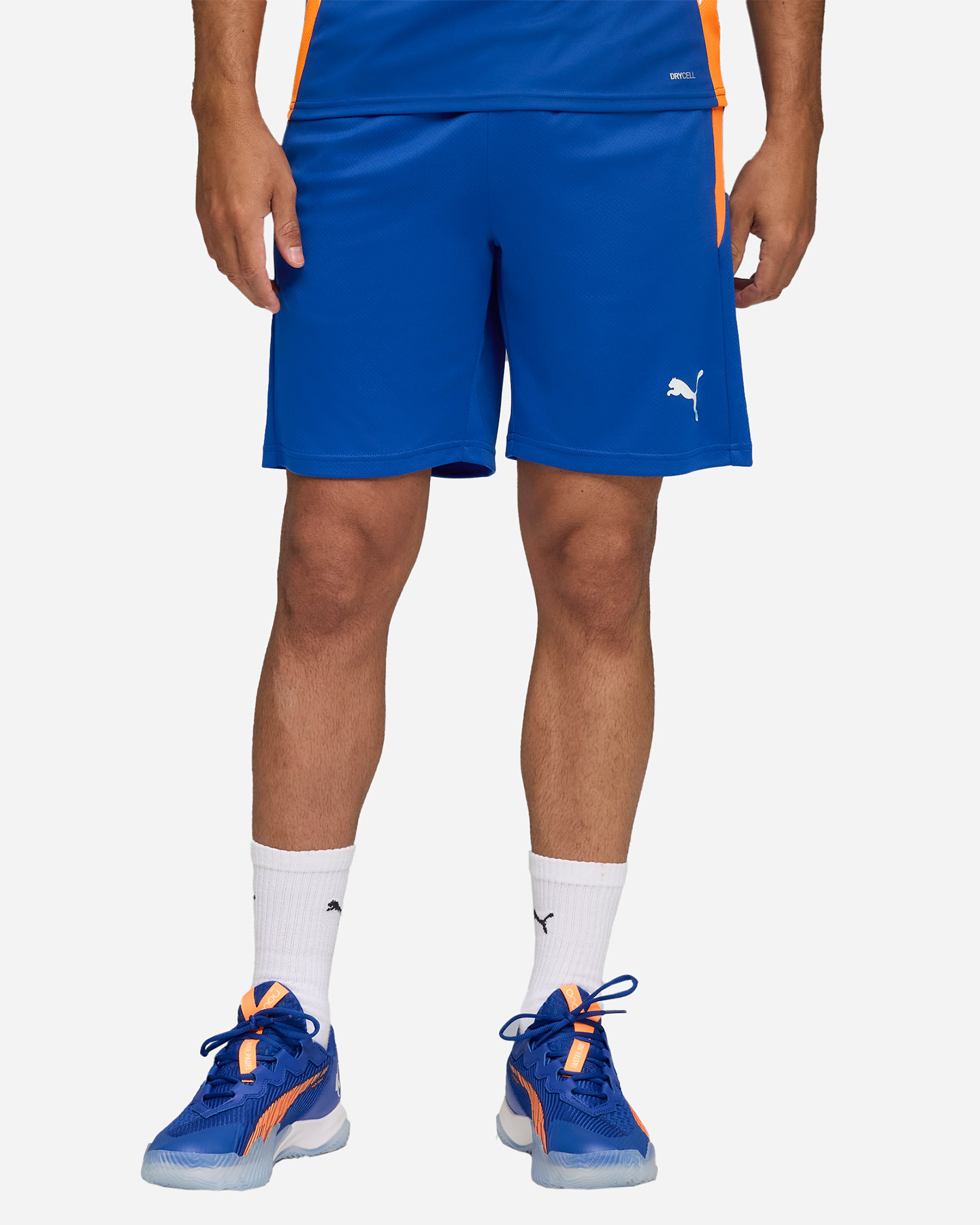 Pantaloncini tennis PUMA INDIVIDUAL PADEL M - Blu - 2 | Cisalfa Sport