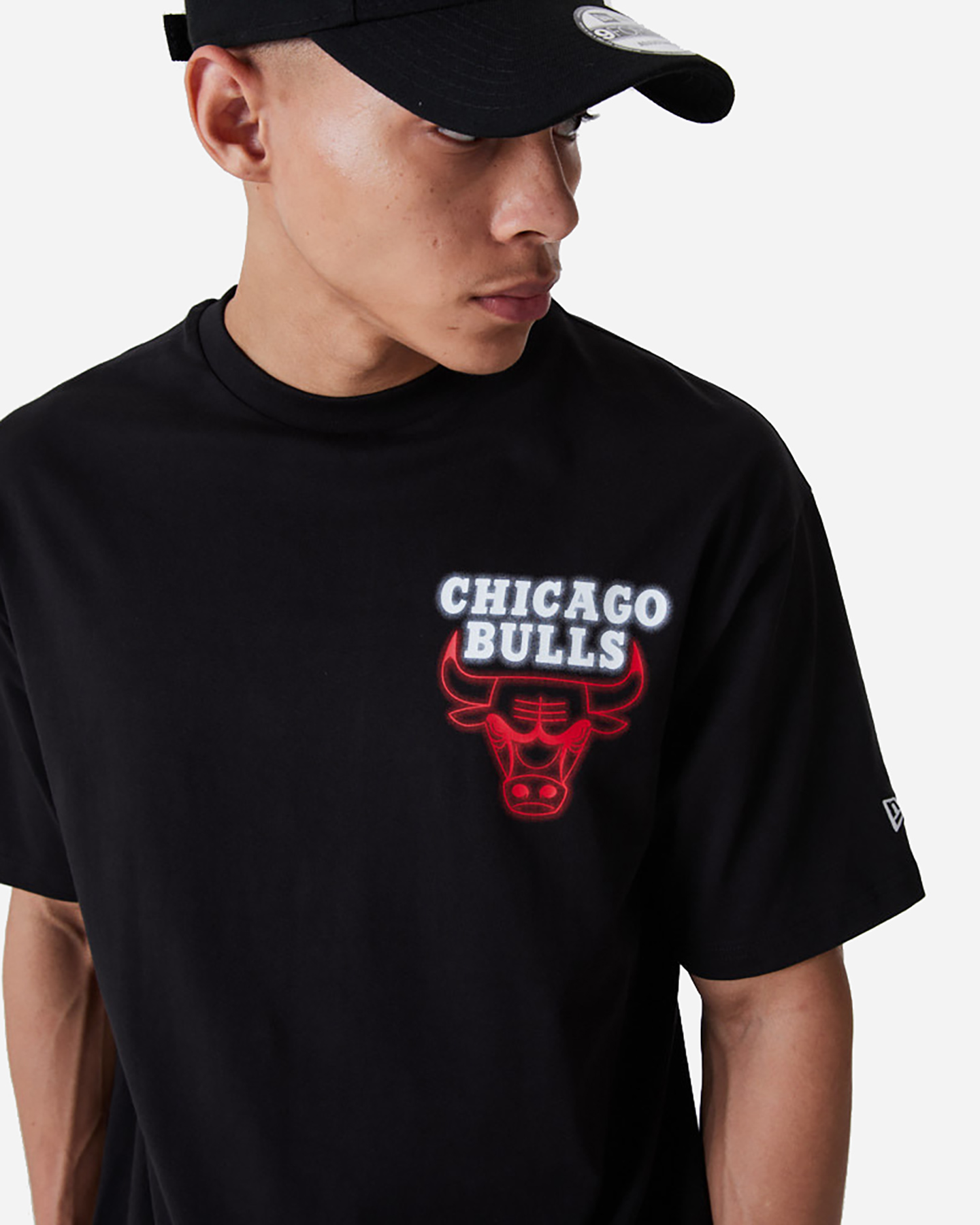 T-shirt NEW ERA NEON CHICAGO BULLS M - Nero - 3 | Cisalfa Sport