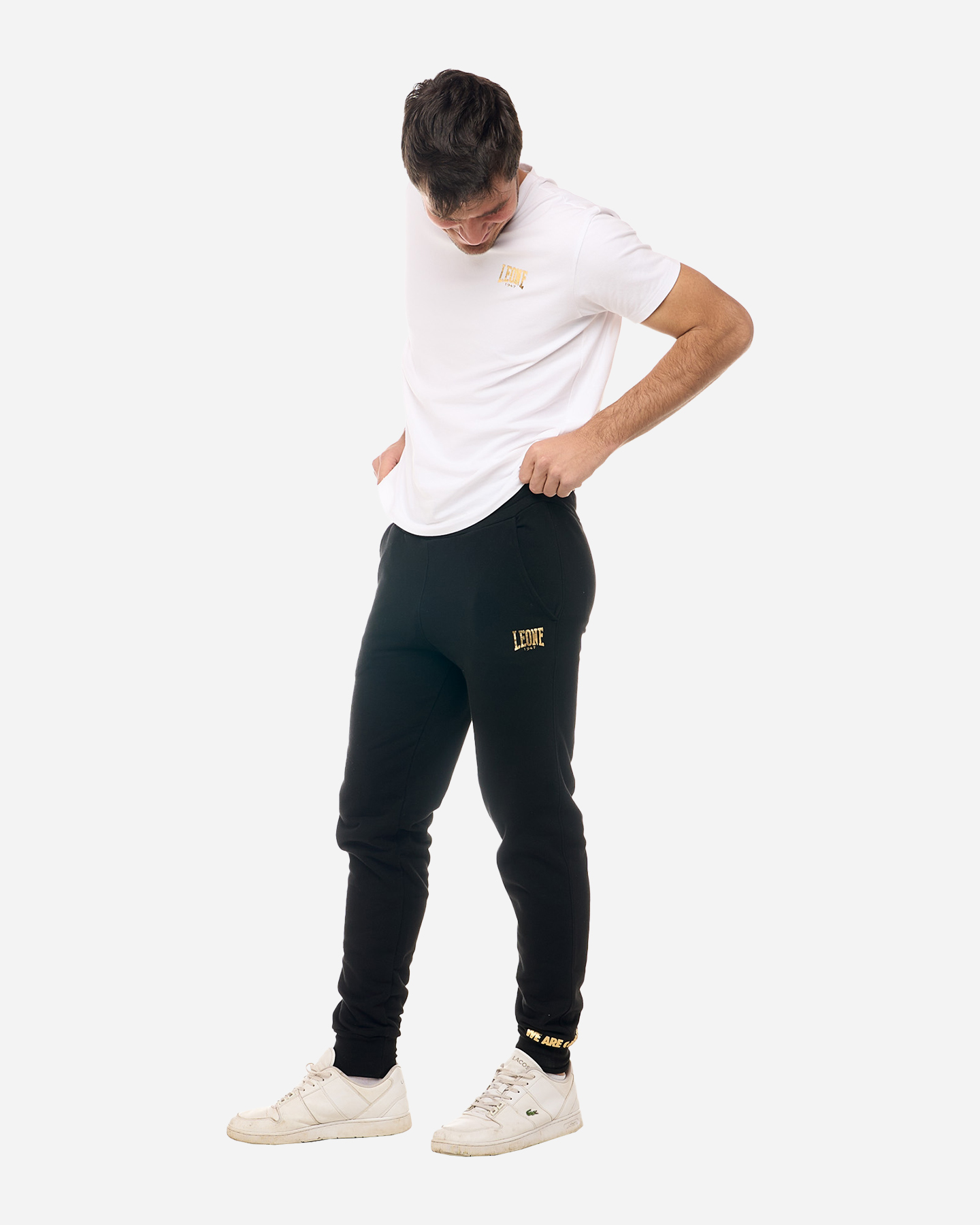 Pantalone LEONE BASIC M - Nero - 4 | Cisalfa Sport