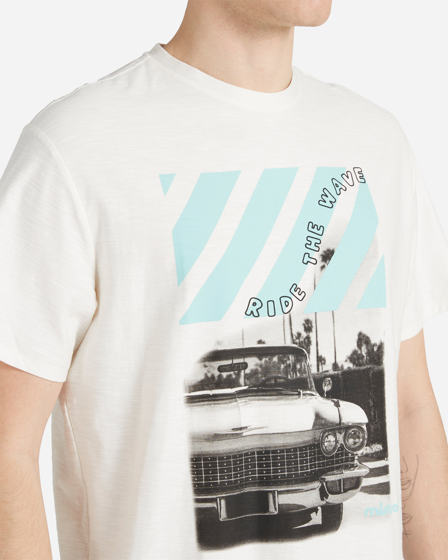 T-shirt MISTRAL WAVE M - Bianco - 4 | Cisalfa Sport