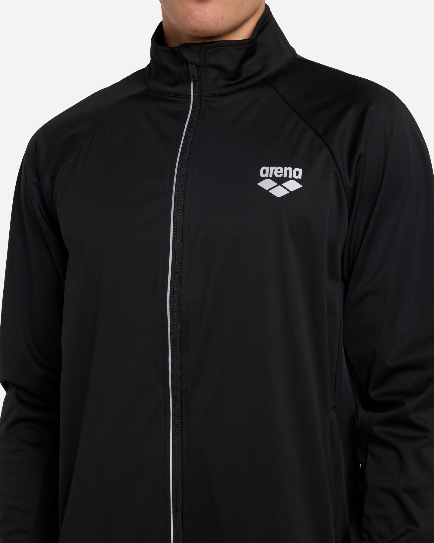 Giacca running ARENA CARDIO M - Nero - 5 | Cisalfa Sport