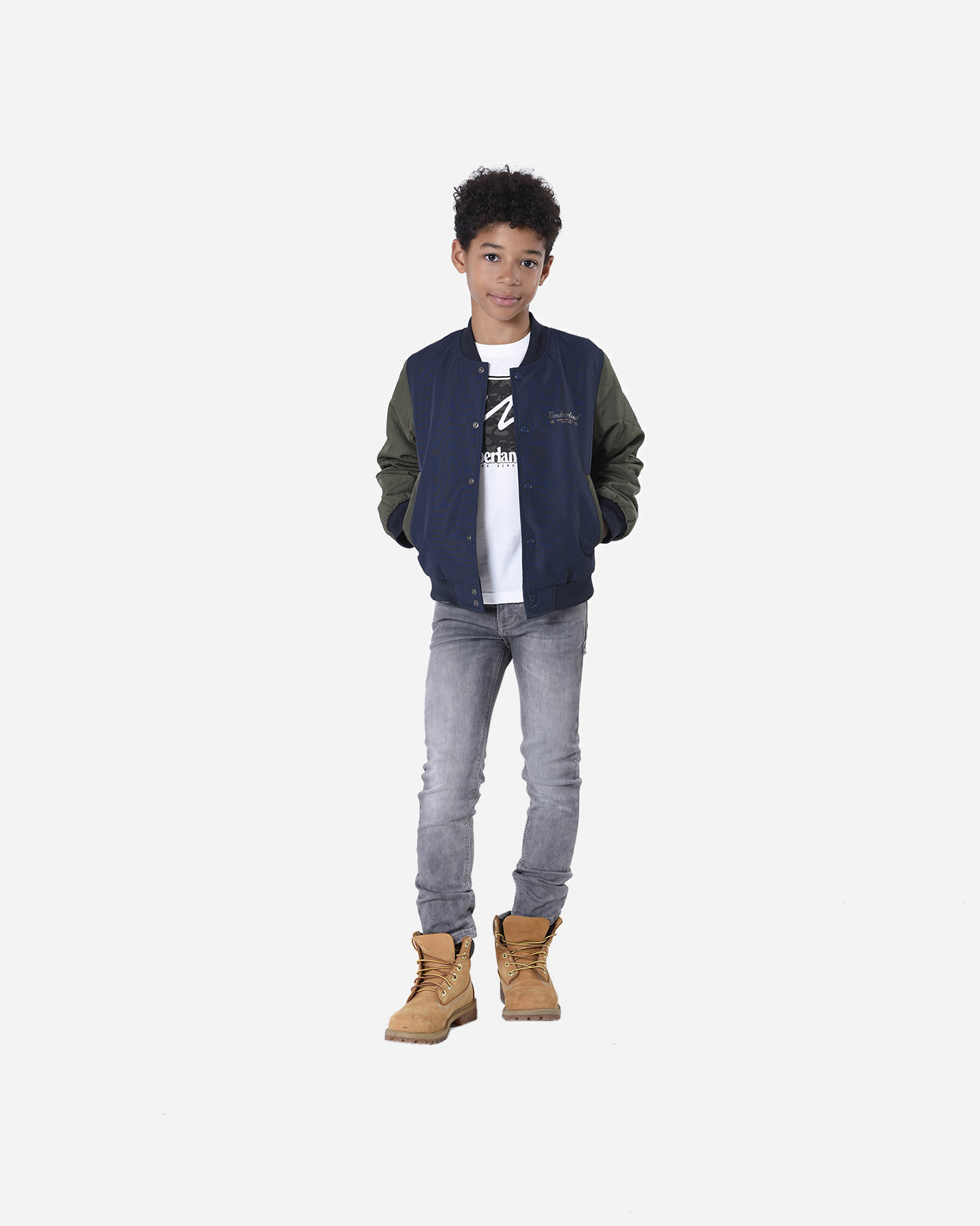 Jeans TIMBERLAND BASIC JR - Grigio - 3 | Cisalfa Sport