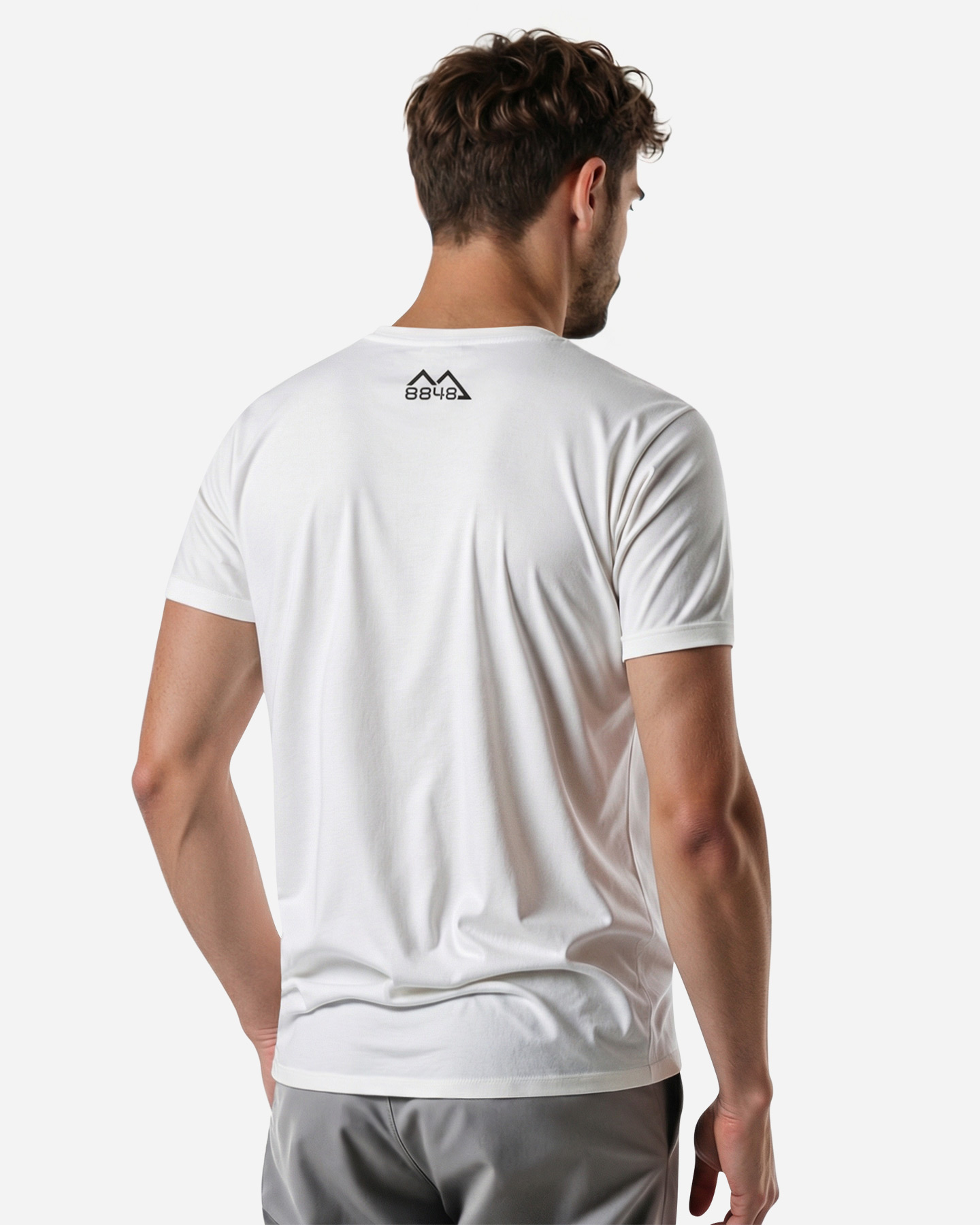 T-shirt 8848 ESSENTIAL M - Bianco - 3 | Cisalfa Sport