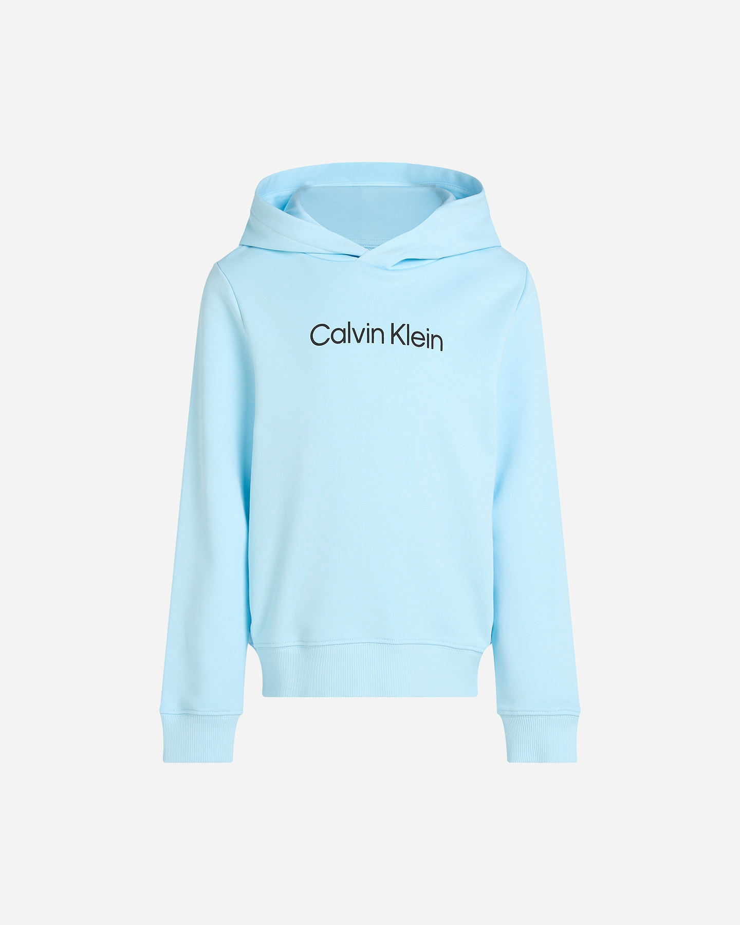 Felpa CALVIN KLEIN JEANS LINE LOGO JR - Azzurro - 0 | Cisalfa Sport