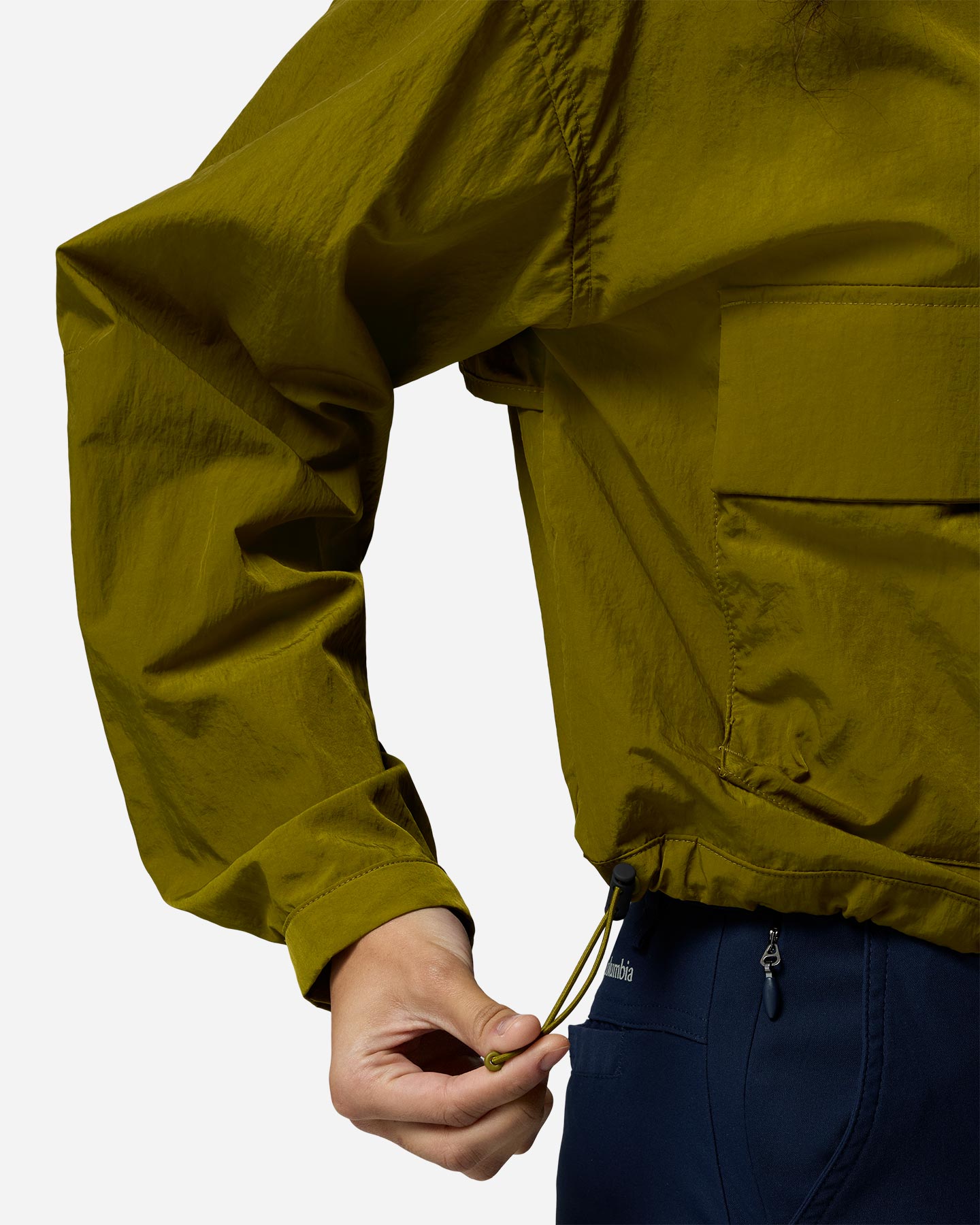 Giacca outdoor COLUMBIA PARACUTIE CROPPED CARGO WIND W - Verde - 4 | Cisalfa Sport